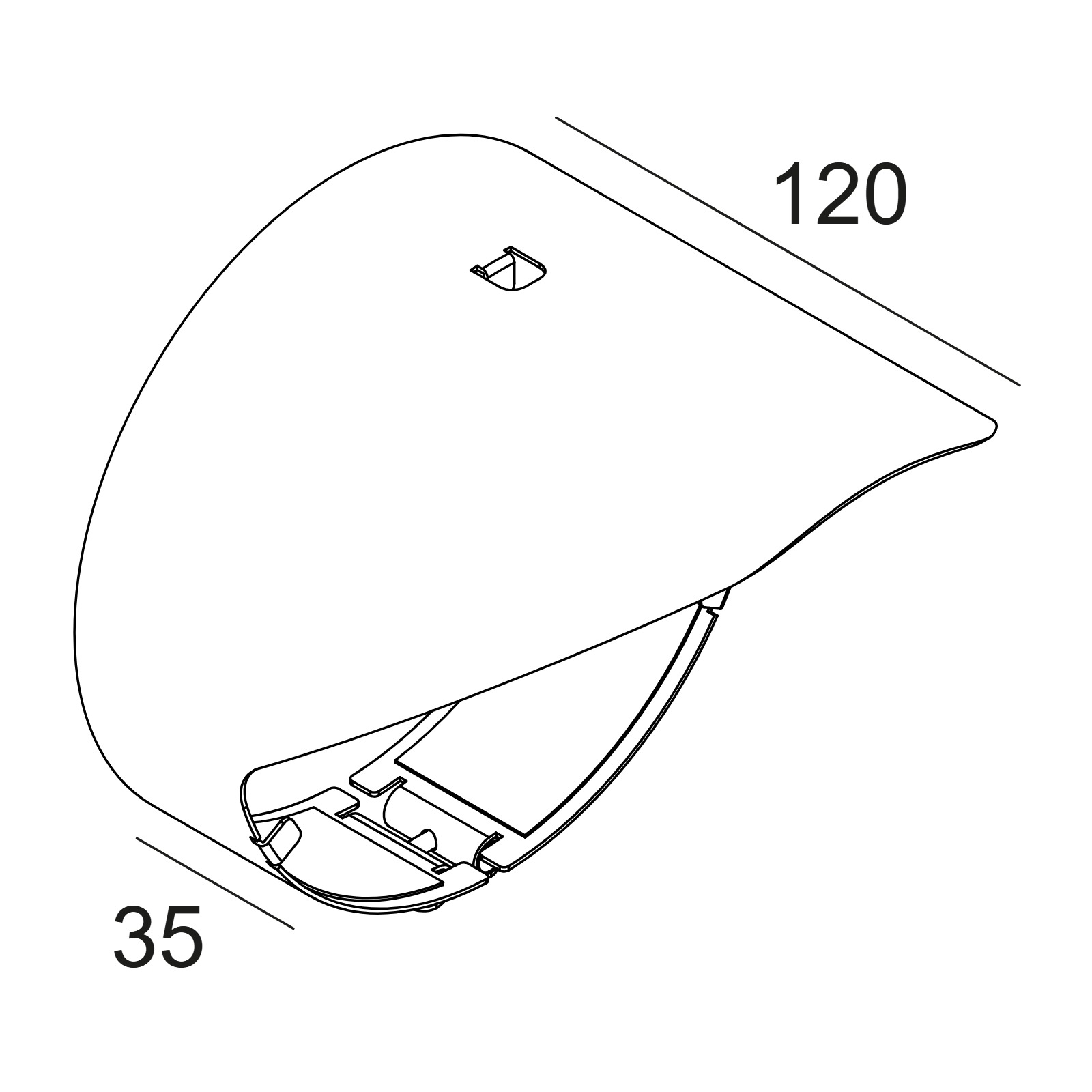 Light altering devices ACCESSOIRE/OPTION Delta Light FRAX S KAP N 2