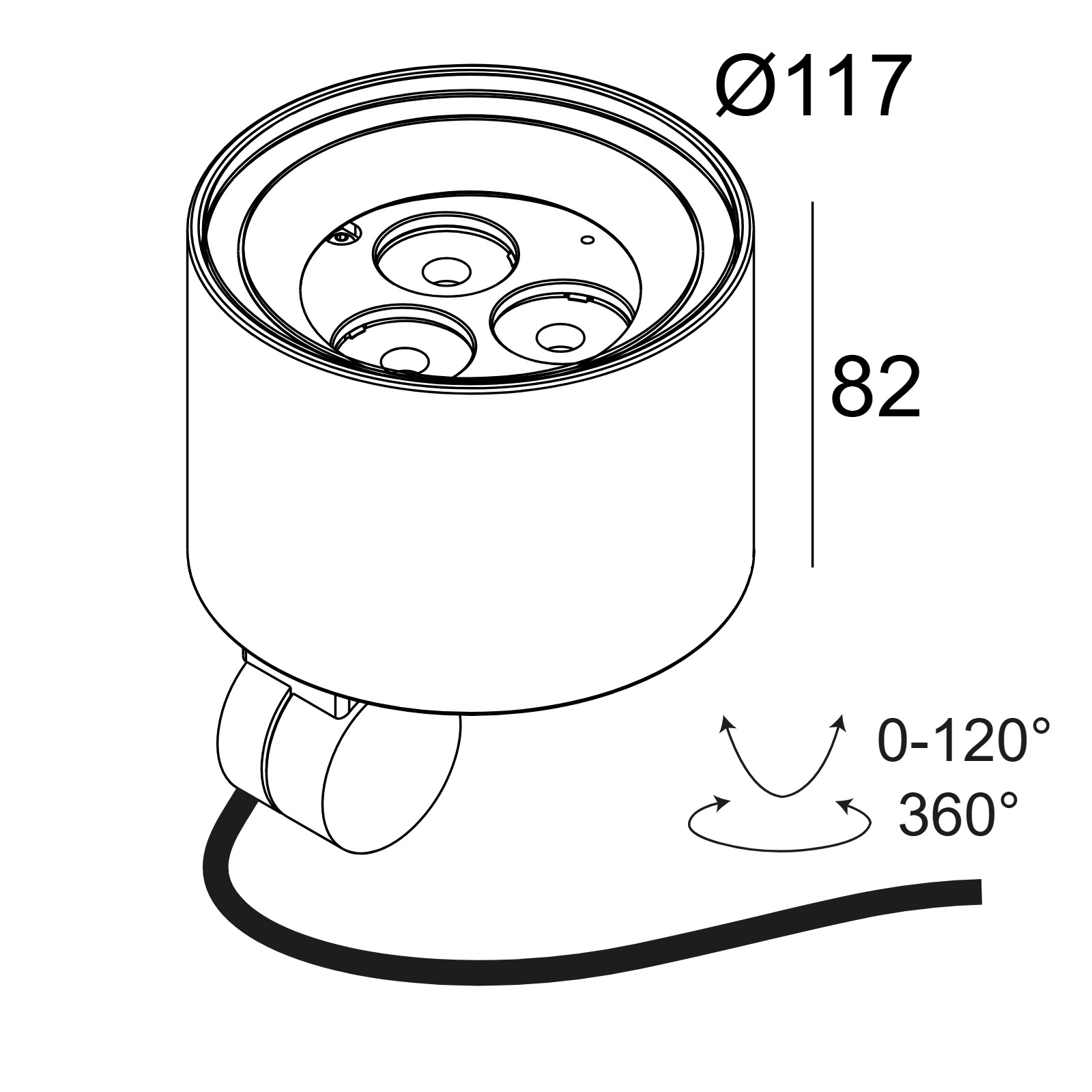 FRAX SB SUPERSPOT 93008 N Delta Light прожектор 2
