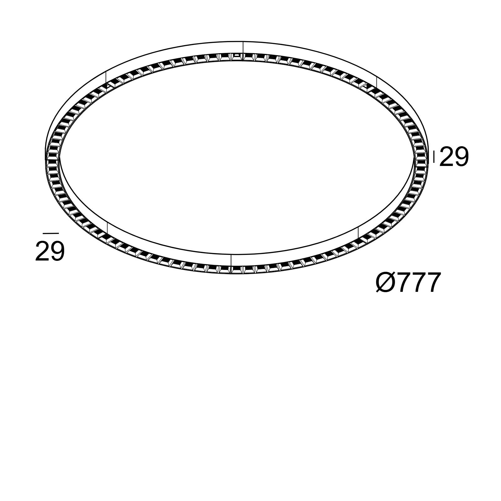 INFORM R1 DOWN 92748 W-W белый Delta Light накладной потолочный светильник 2
