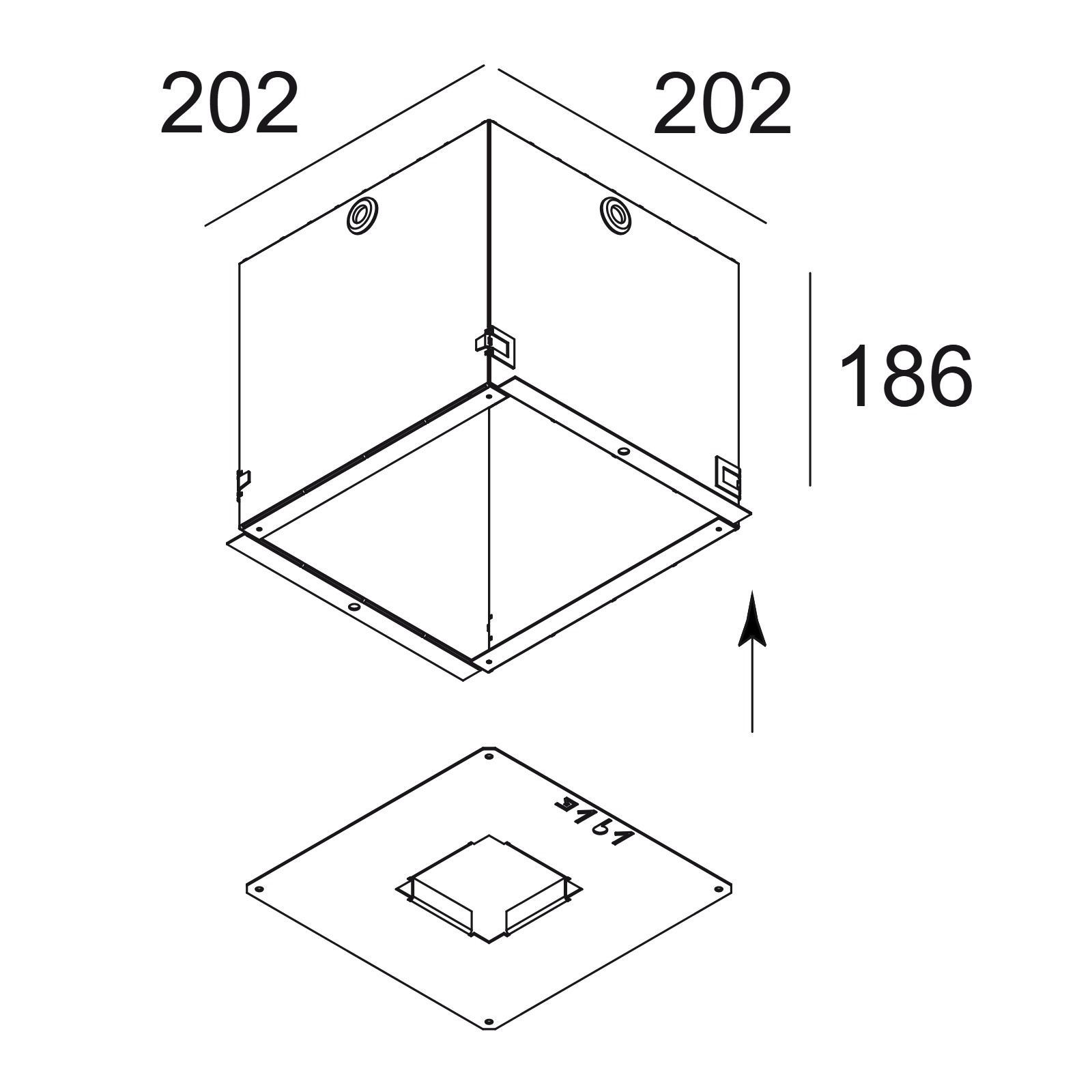 Бетон boxes CONCRETE BOX Delta Light CONCRETE BOX 161