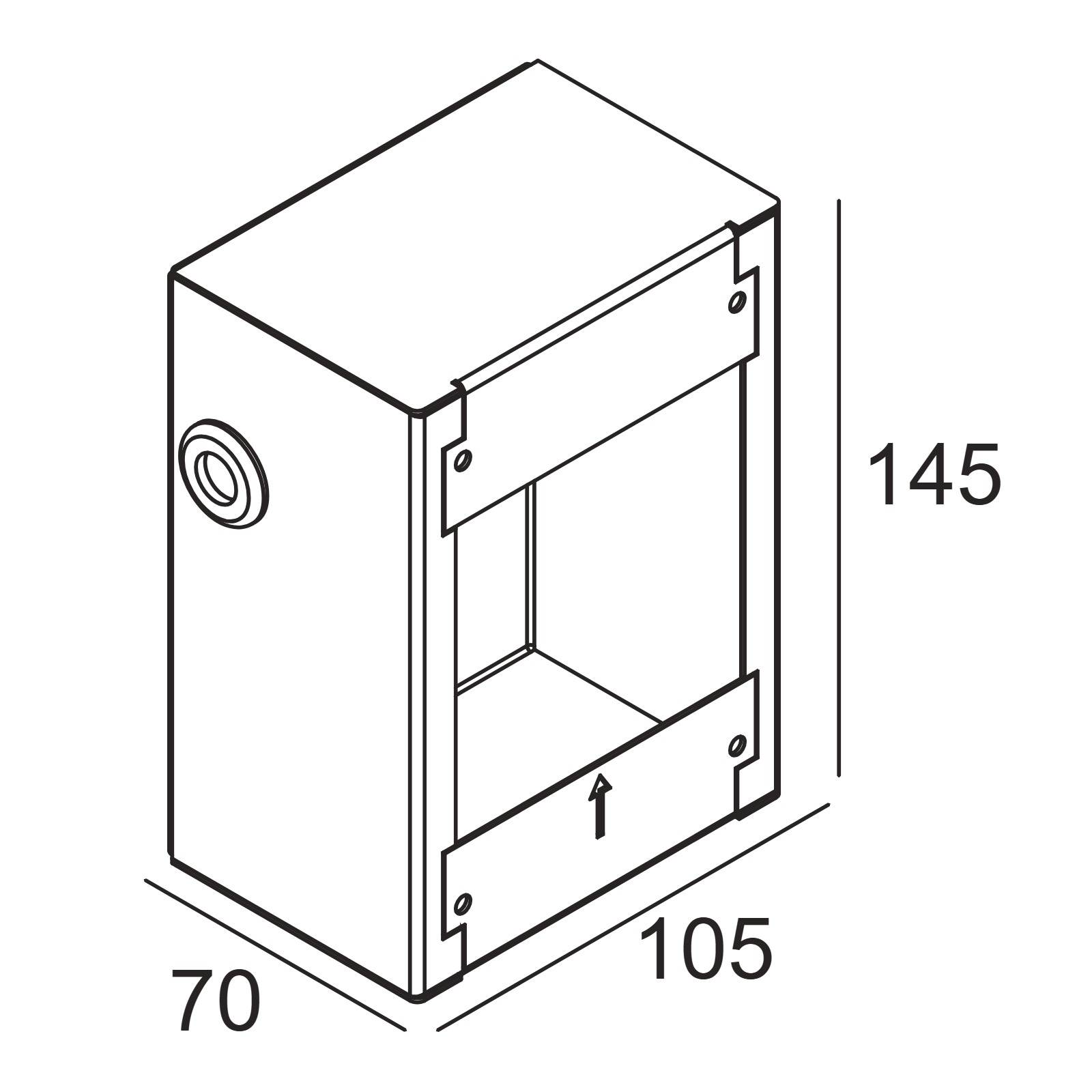 CONCRETE BOX 186 Delta Light ICR