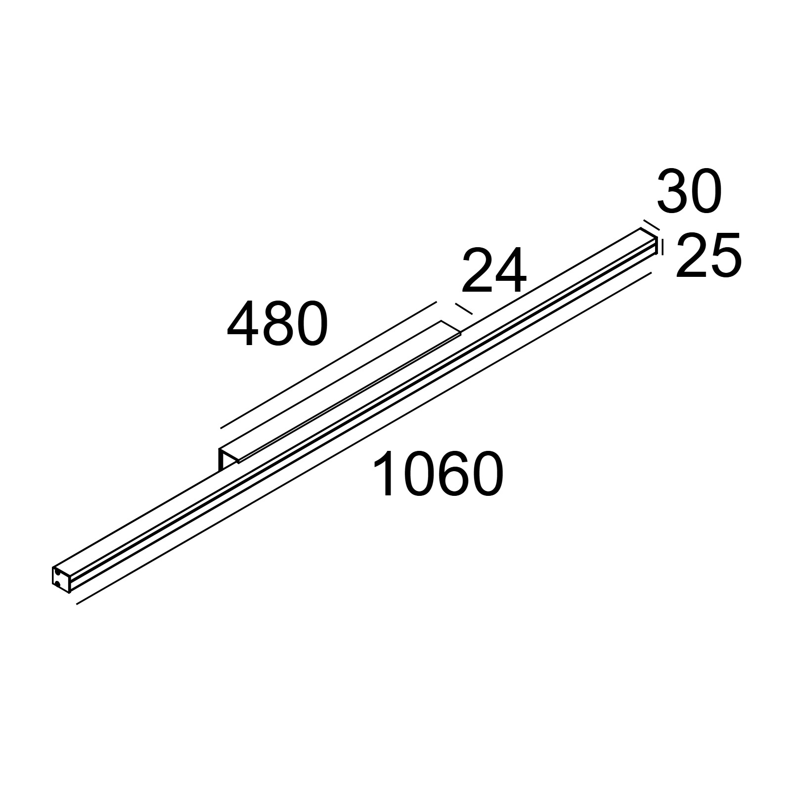 FEMTOLINE TP WALL 100 W белый Delta Light настенный светильник 2
