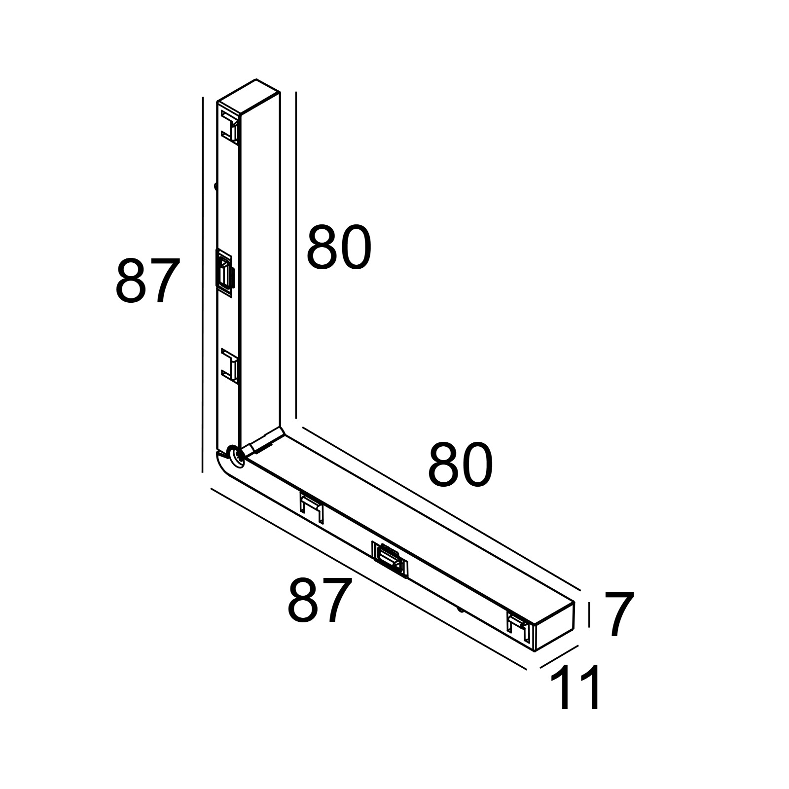 SL19 - CONNECTOR 48V - V90° Delta Light ILP