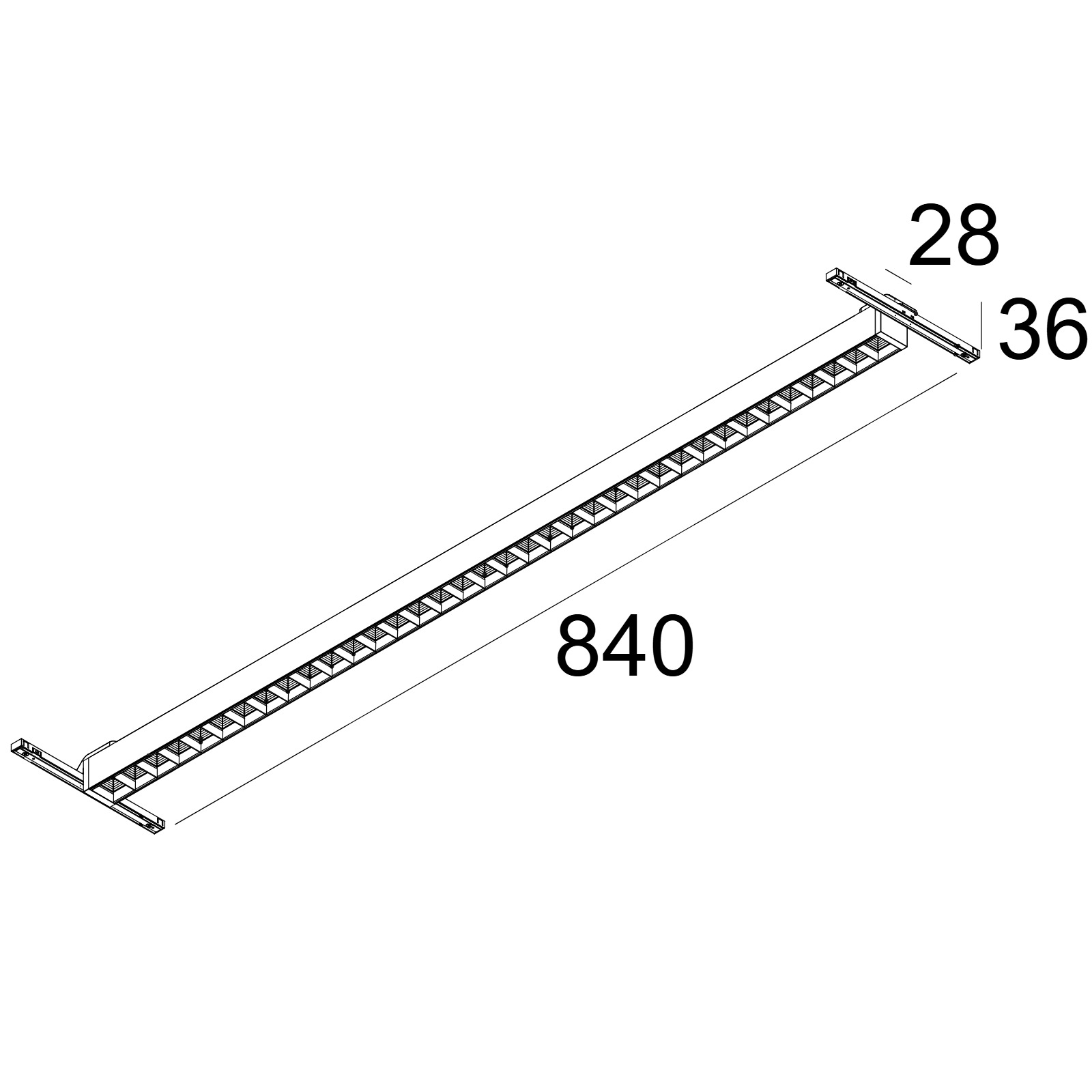 Светодиодный линейный модуль SOLISCAPE - FORM Delta Light 27142 XXX5 2
