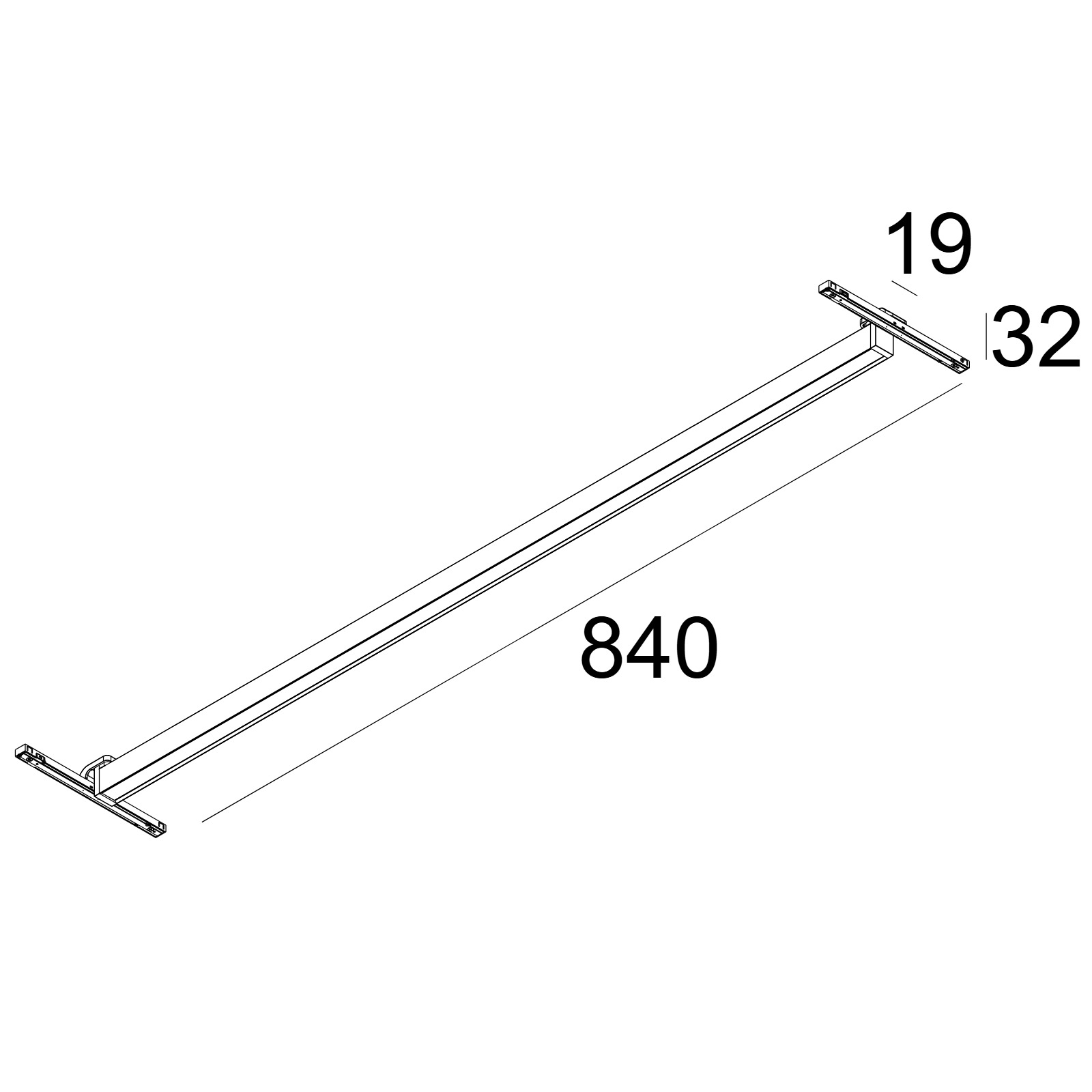 Светодиодный линейный модуль SOLISCAPE - LINE Delta Light 27153 XXX5 2