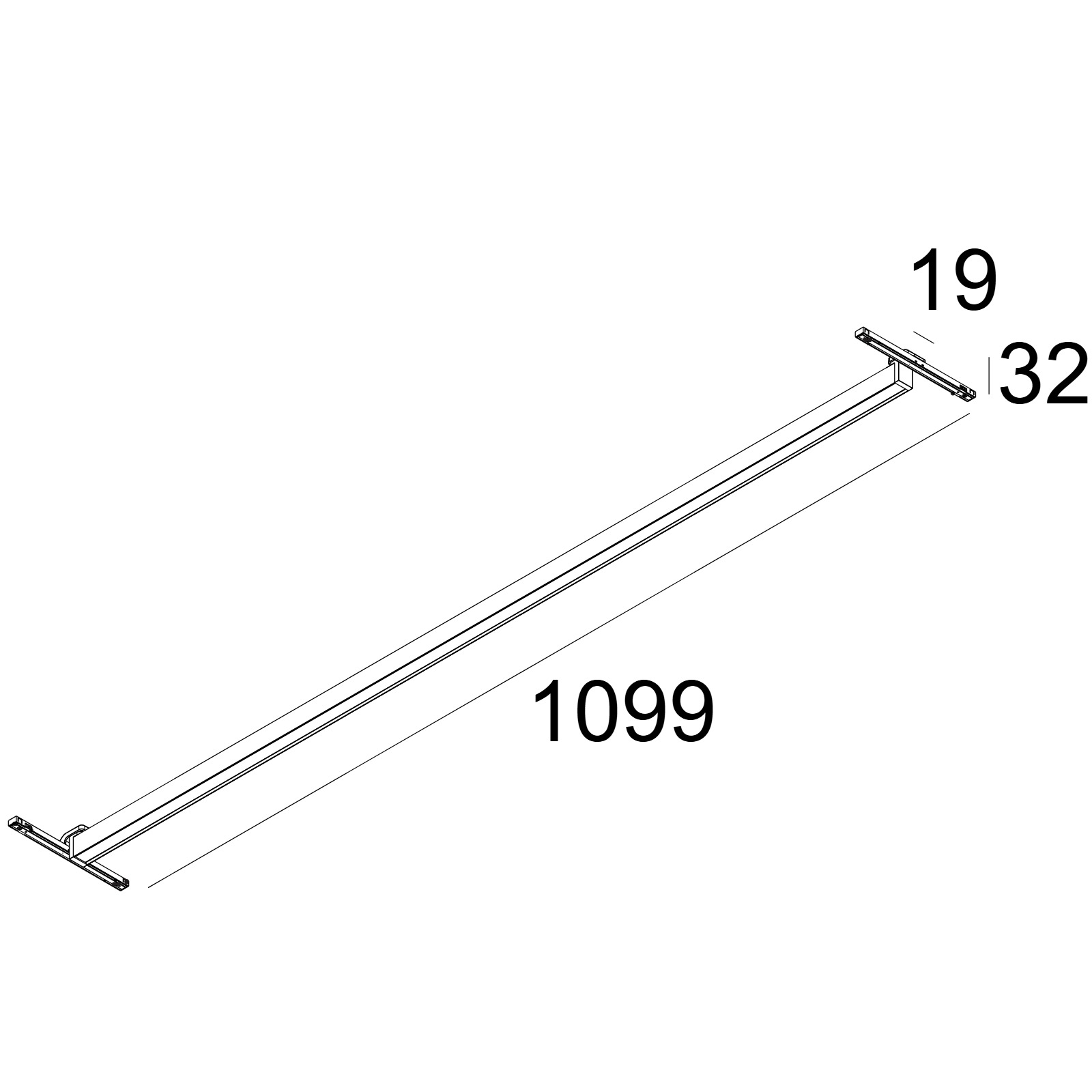 Светодиодный линейный модуль SOLISCAPE - LINE Delta Light 27154 XXX5 2
