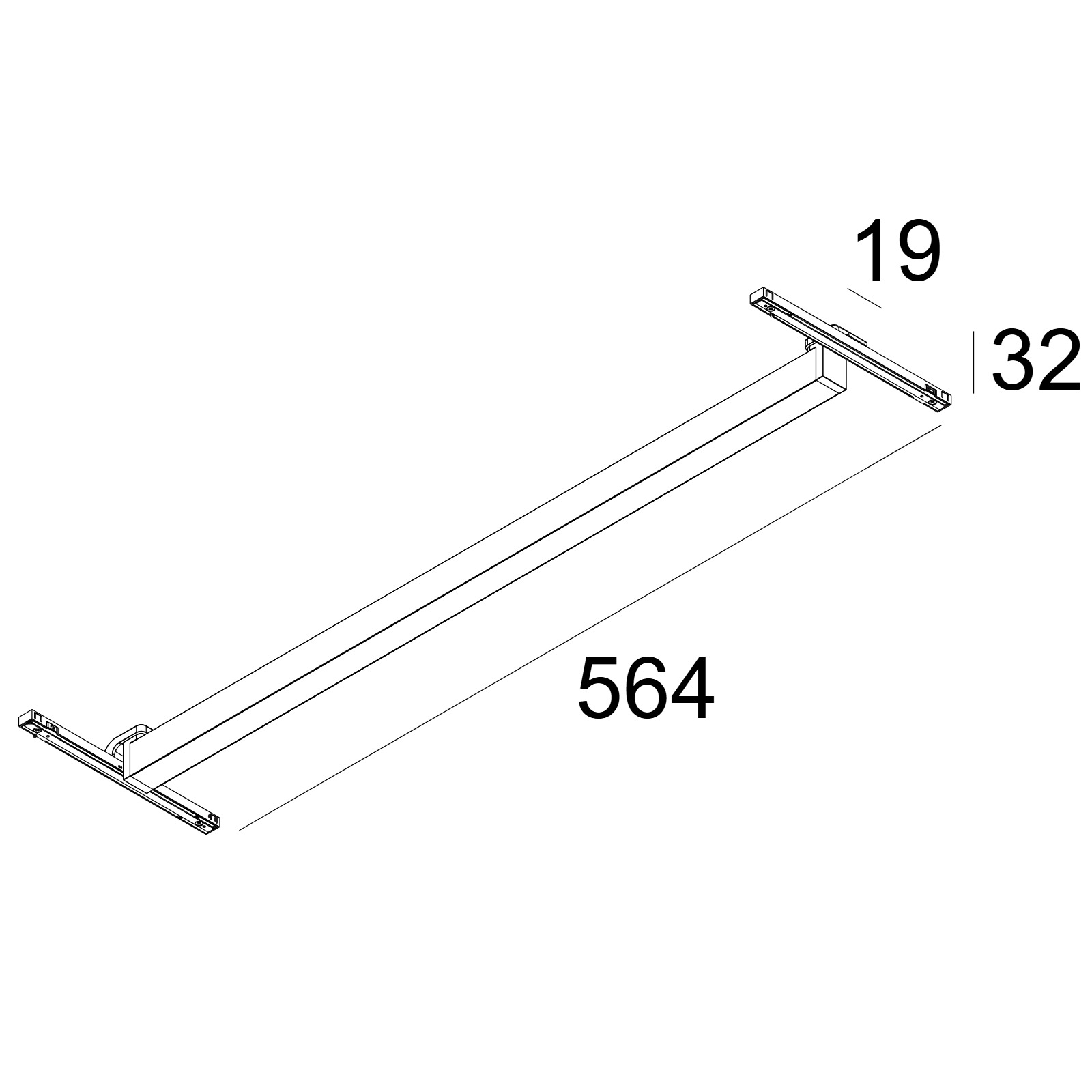Светодиодный линейный модуль SOLISCAPE - LINE Delta Light 27158 XXX0 2