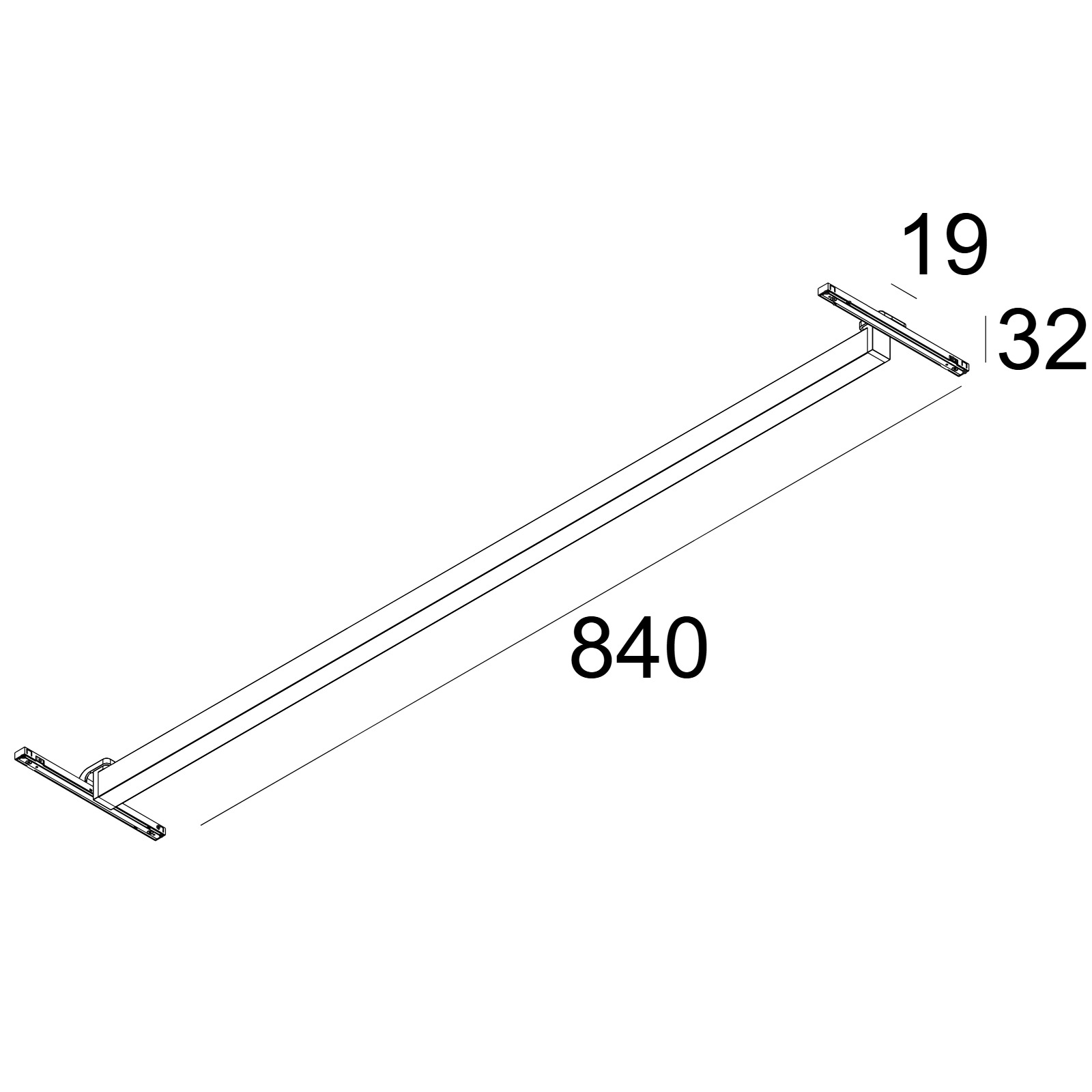 Светодиодный линейный модуль SOLISCAPE - LINE Delta Light 27159 XXX0 2