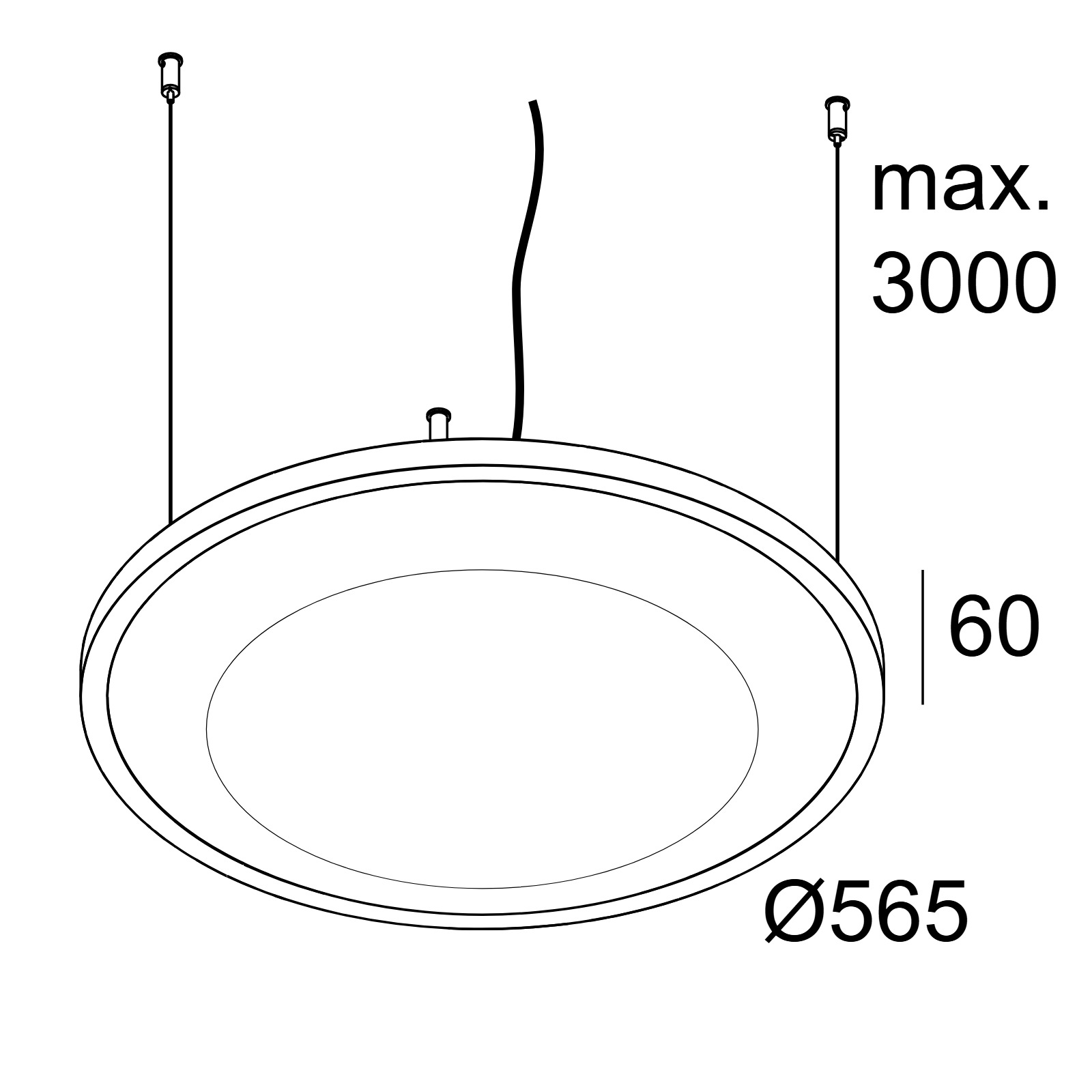 SOLI - SHHH PLUS 60/4 SCARLET DIM5 W белый Delta Light подвесной светильник 2