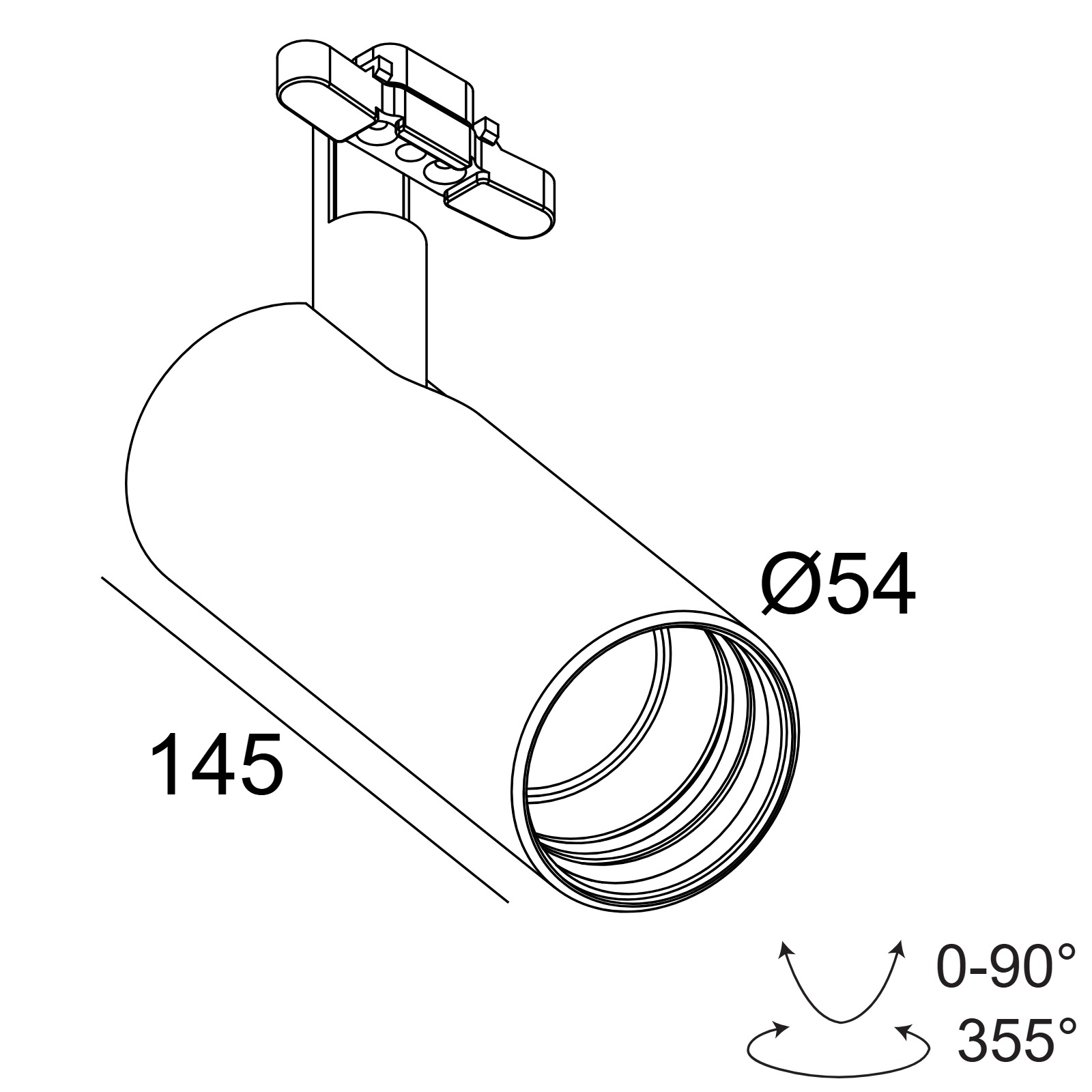 SOLI - 52 SHHH 92720 B черный Delta Light подвесной светильник 2