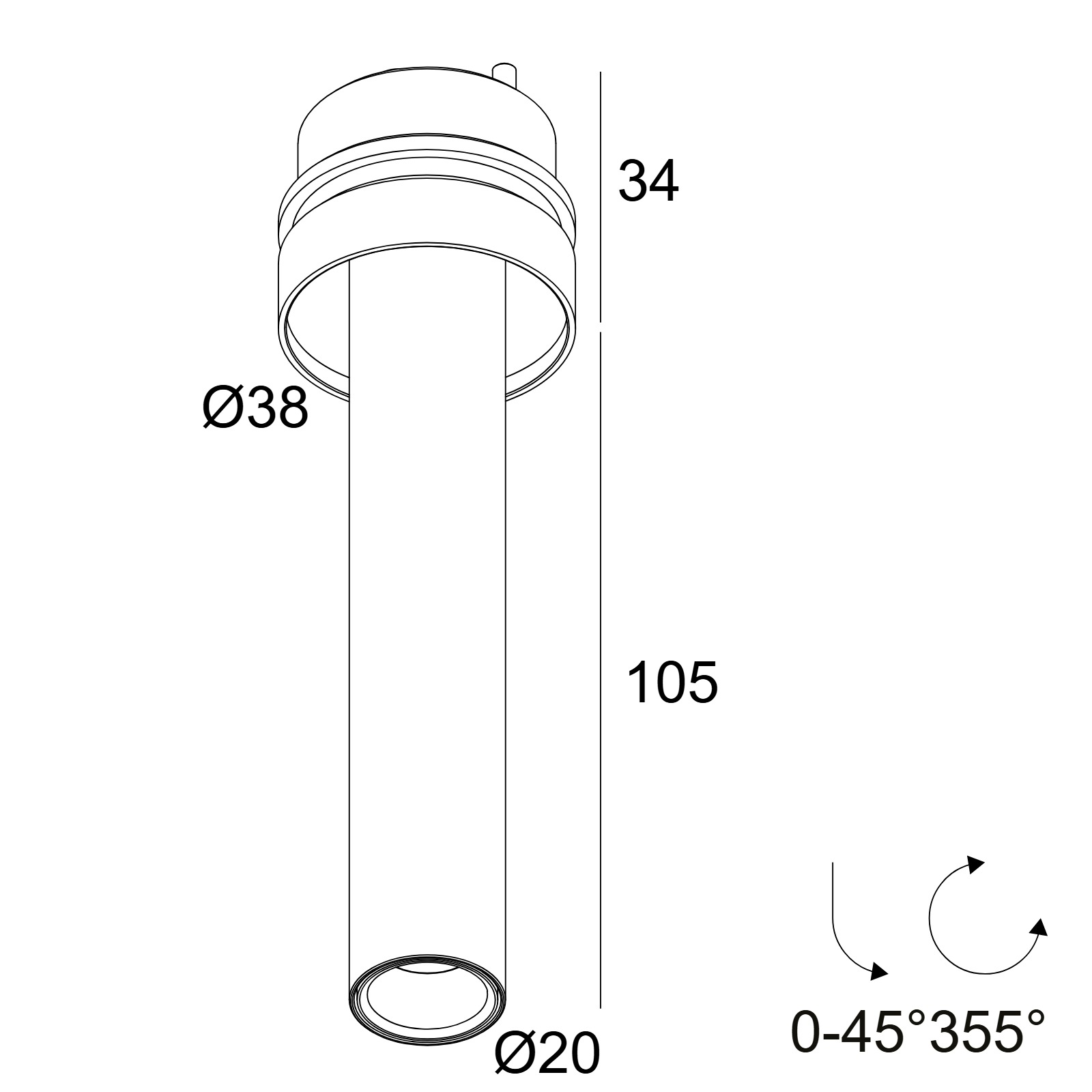UHO L TRIMLESS 92730 W белый Delta Light Встраиваемый в потолок светильник 2