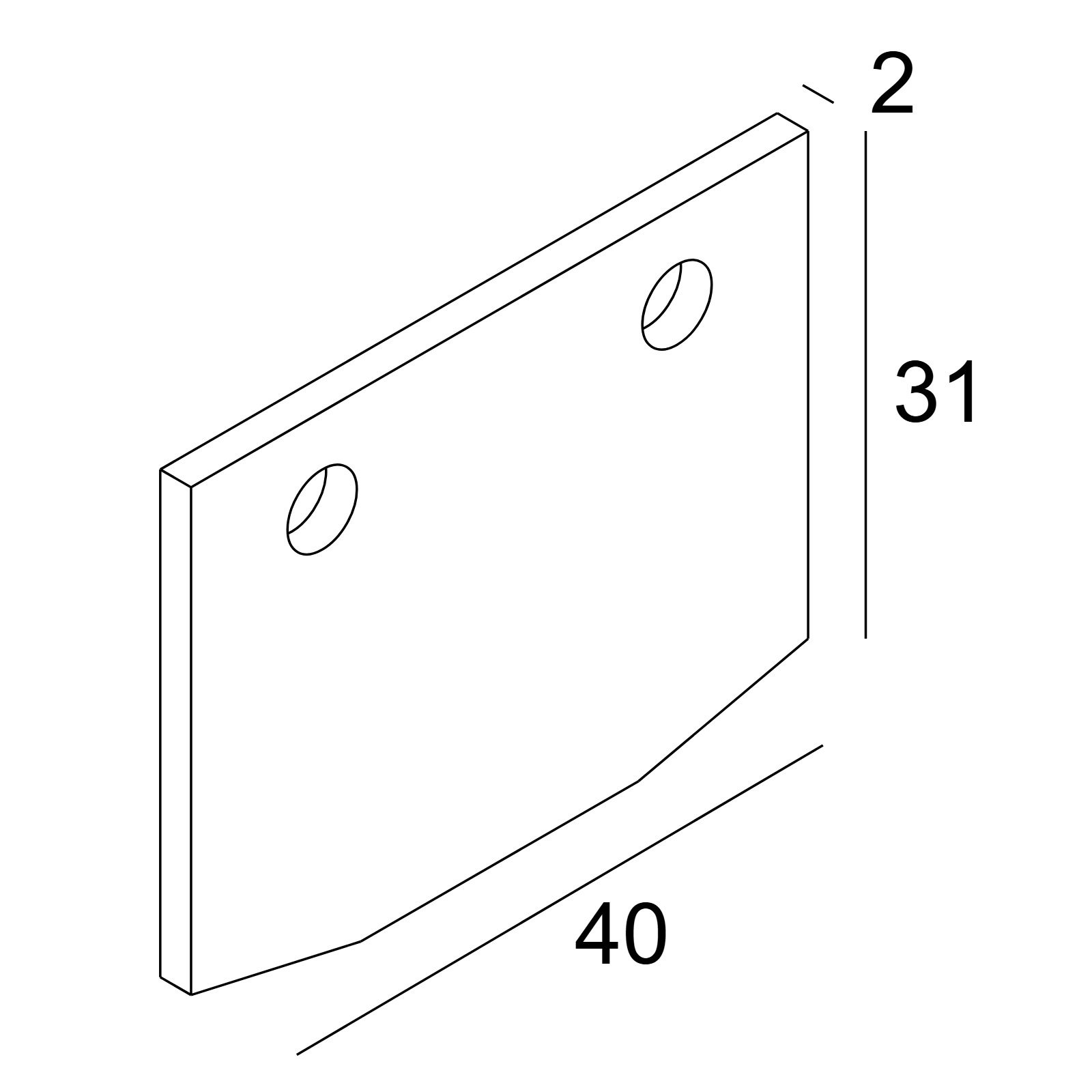 SPL14 - END CAP B черный Delta Light ILP 2