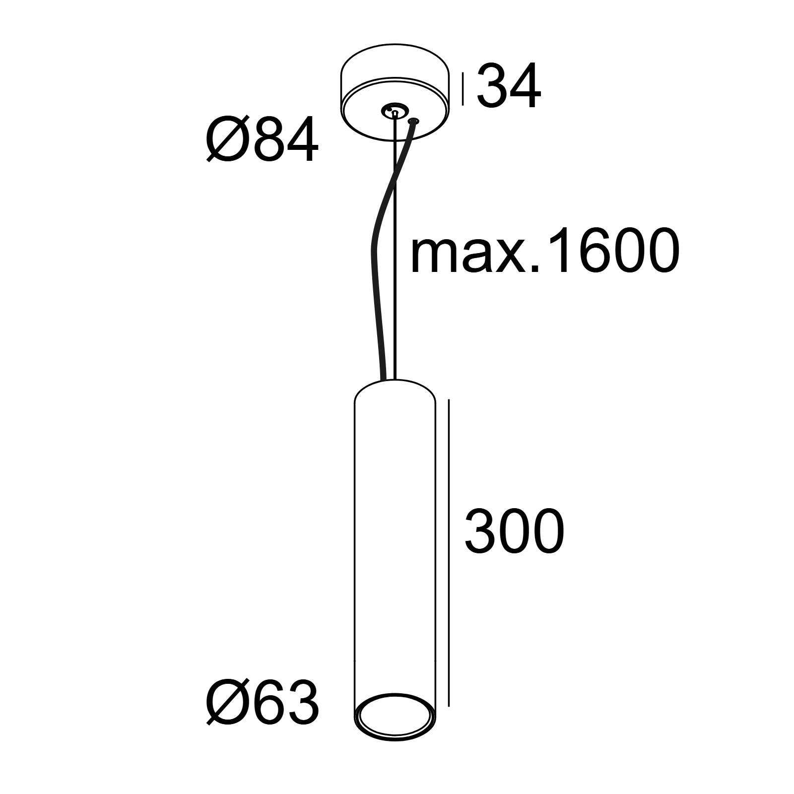 SPY C 92733 DIM8 B черный Delta Light подвесной светильник 2