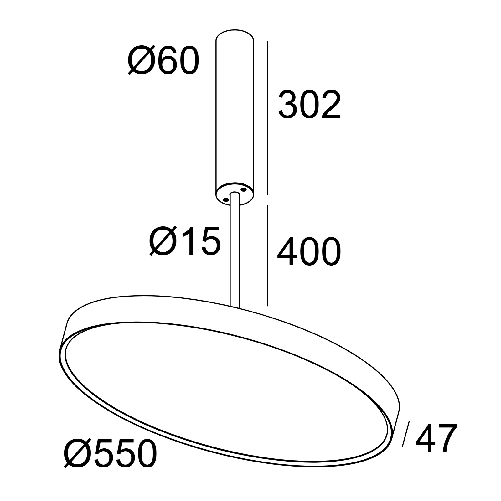 MULTINOVA 55 OK 400 930 B черный Delta Light подвесной светильник 2