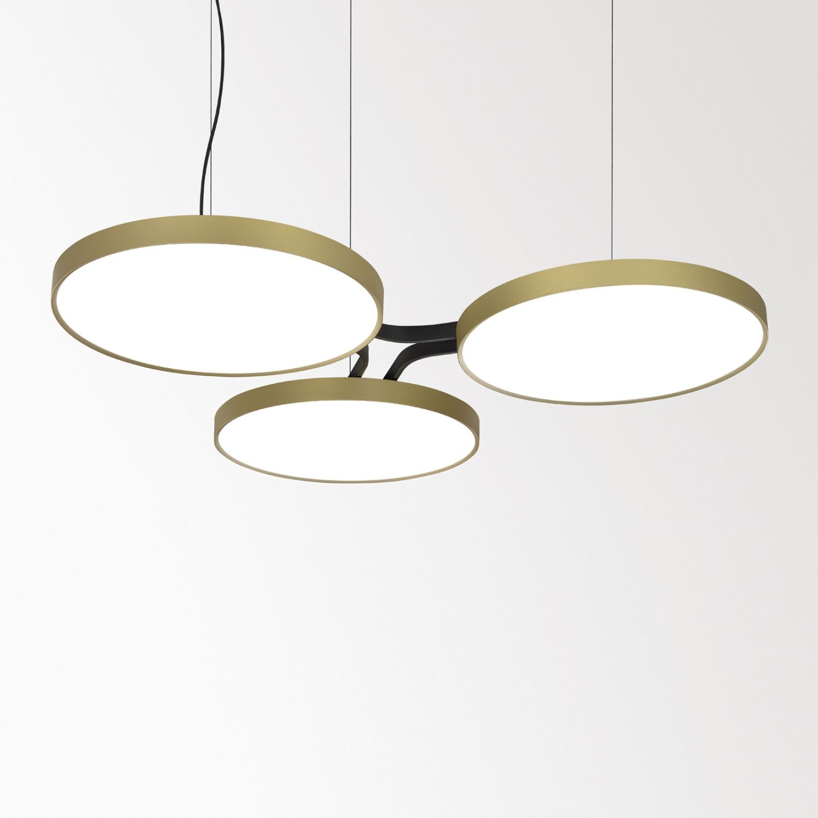 MULTINOVA 355 930 DIM4 GC золото цветное Delta Light подвесной светильник