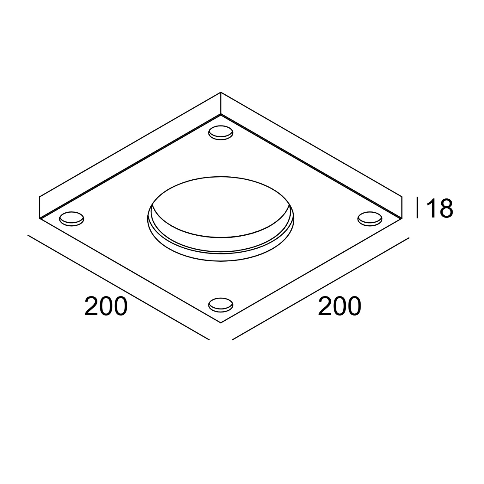 MOUNTING KIT ENTERO RD-M CSC Delta Light монтажный комлект
