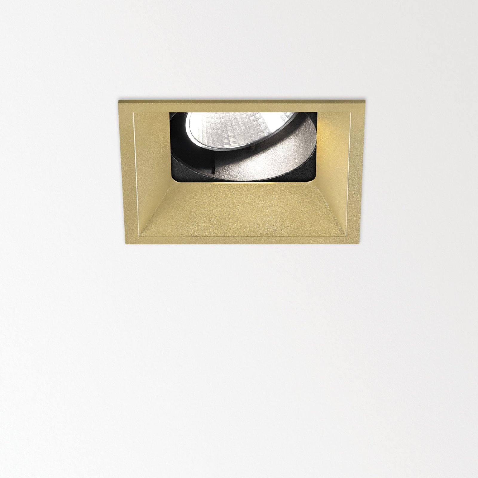 ENTERO SQ-M IP 92718 GC золото цветное Delta Light Встраиваемый поворотный потолочный светильник