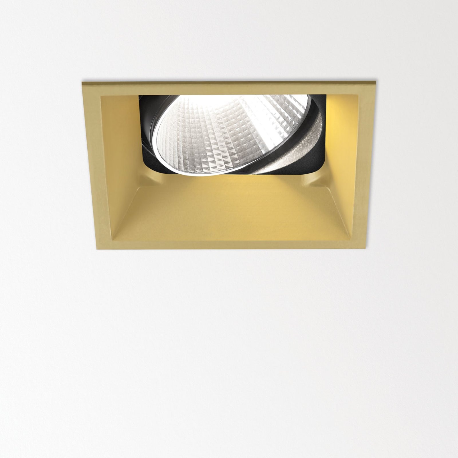 ENTERO SQ-L TW 96518 GC золото цветное Delta Light Встраиваемый поворотный потолочный светильник