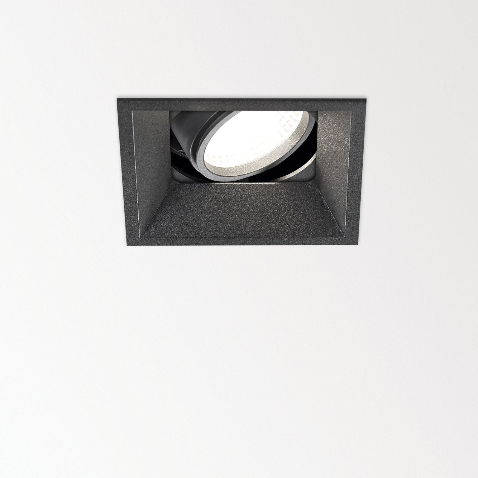 ENTERO SQ-M X 92710 B черный Delta Light уличный встраиваемый в потолок светильник 6