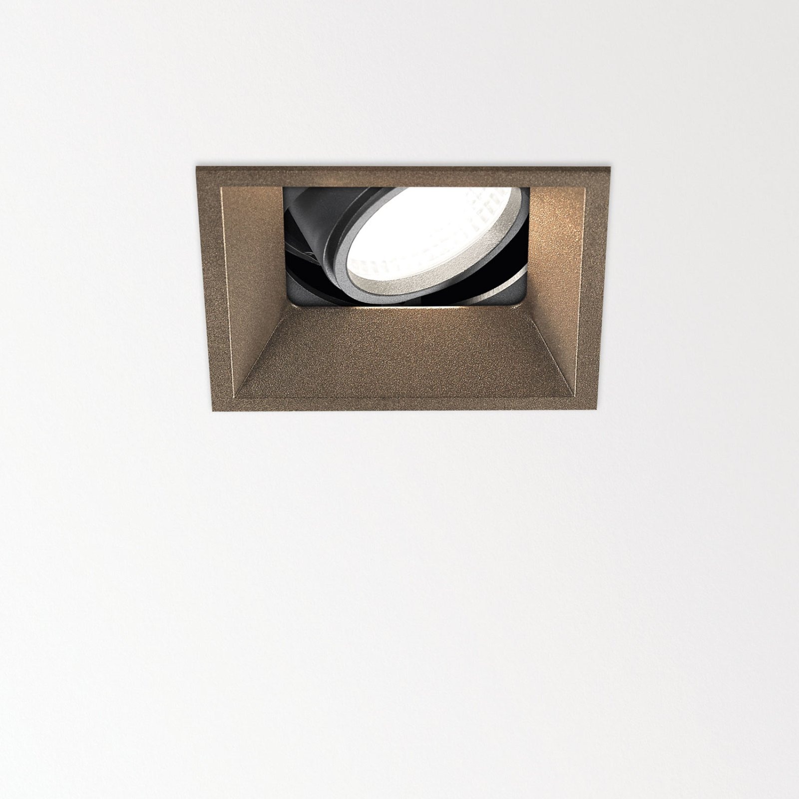 ENTERO SQ-M X 92718 B черный Delta Light уличный встраиваемый в потолок светильник 6
