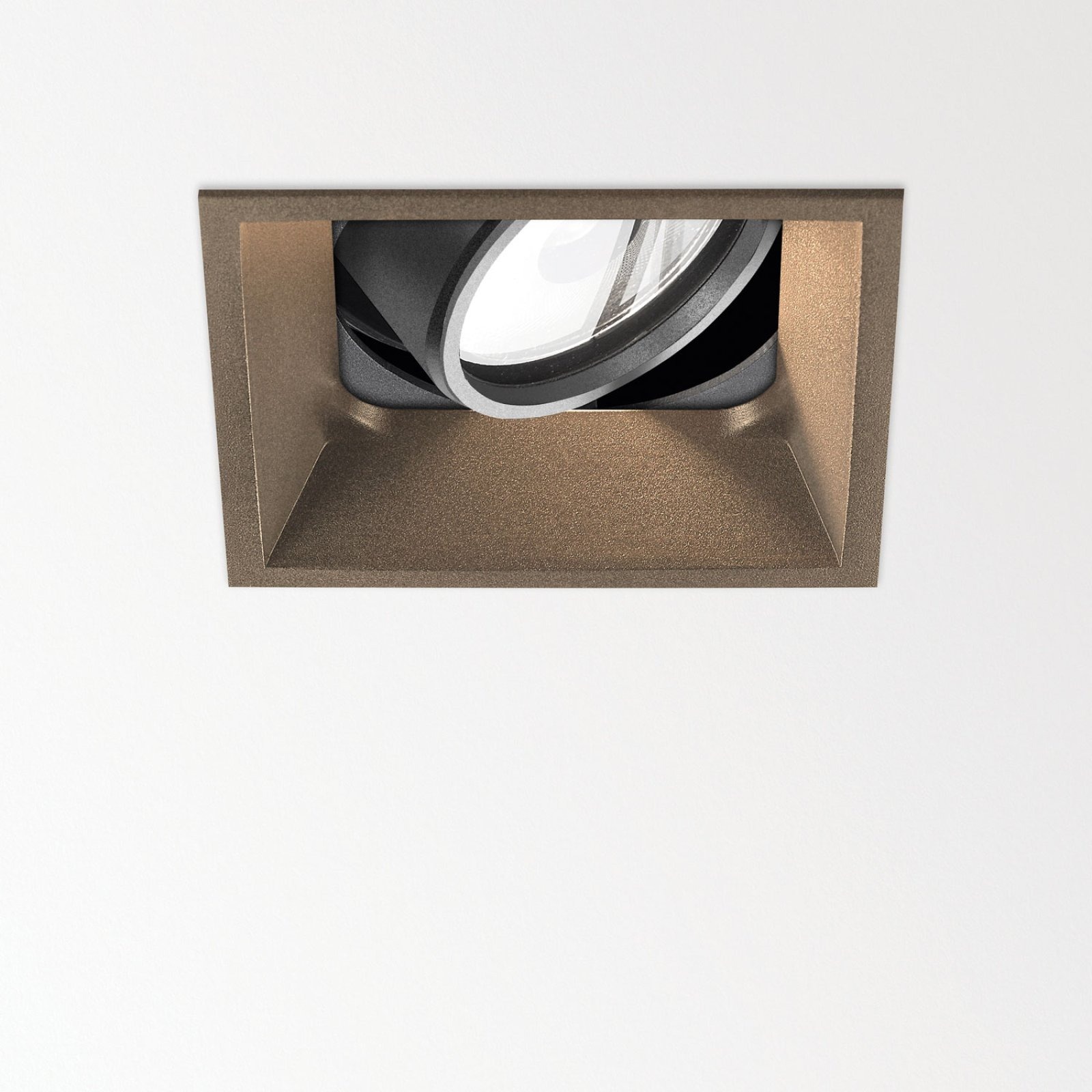 ENTERO SQ-L X 92710 B черный Delta Light уличный встраиваемый в потолок светильник 4