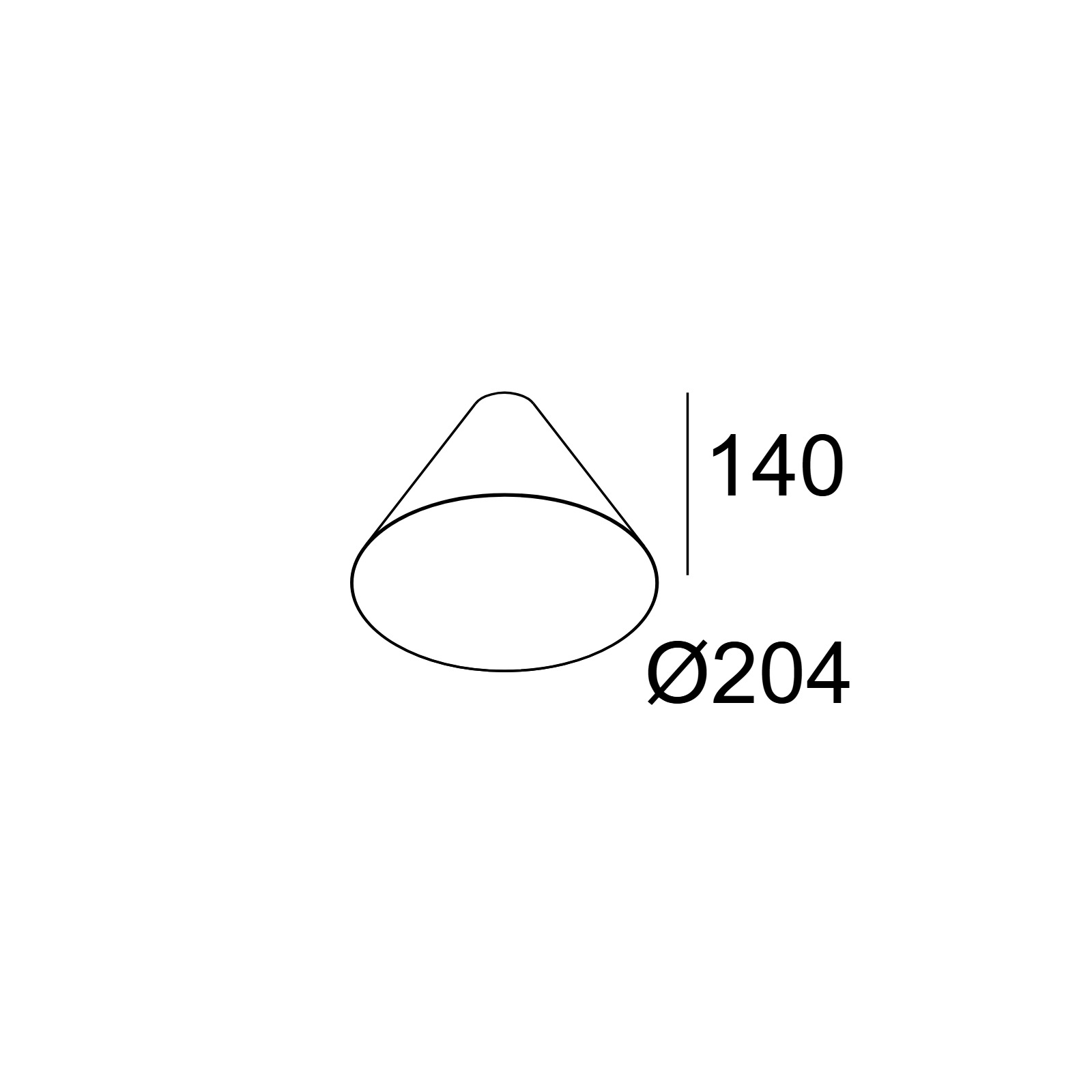 TOUPE SHADE S B черный Delta Light ICP 2