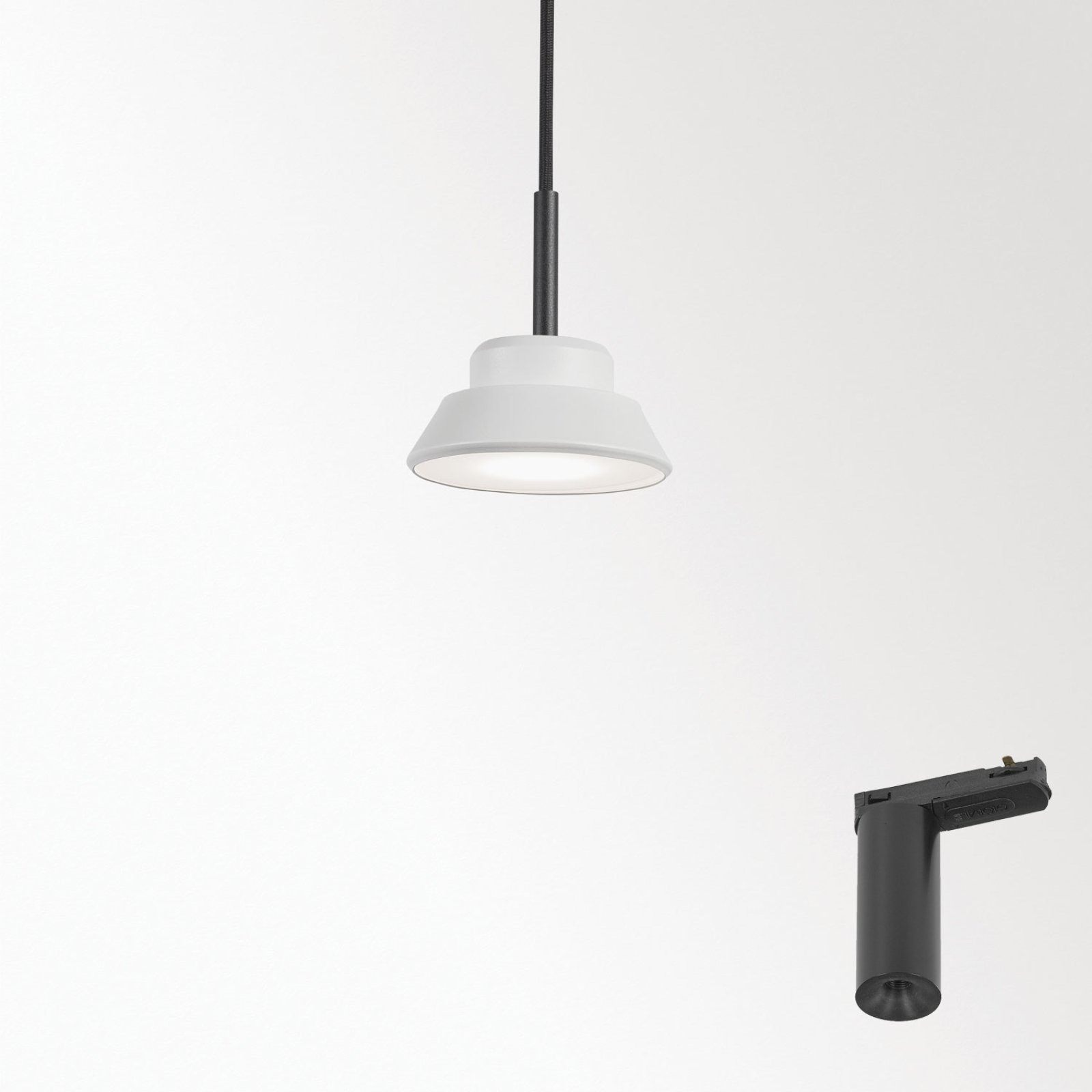 TOUPE AC 927 ADM1F DIM8 B черный Delta Light ITD