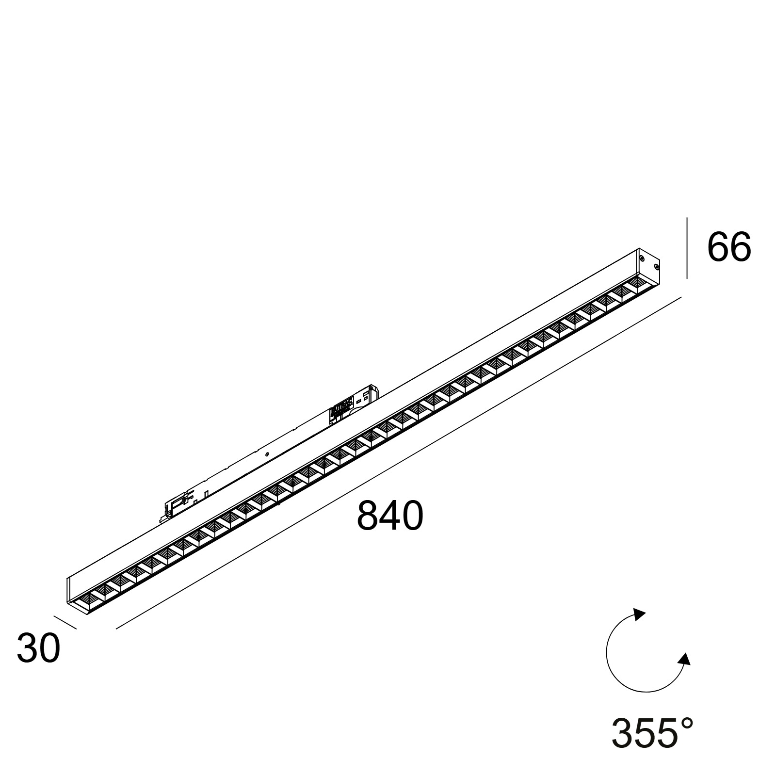 Трековый светильник INFORM OK ADM Delta Light 29312 XXX0 2
