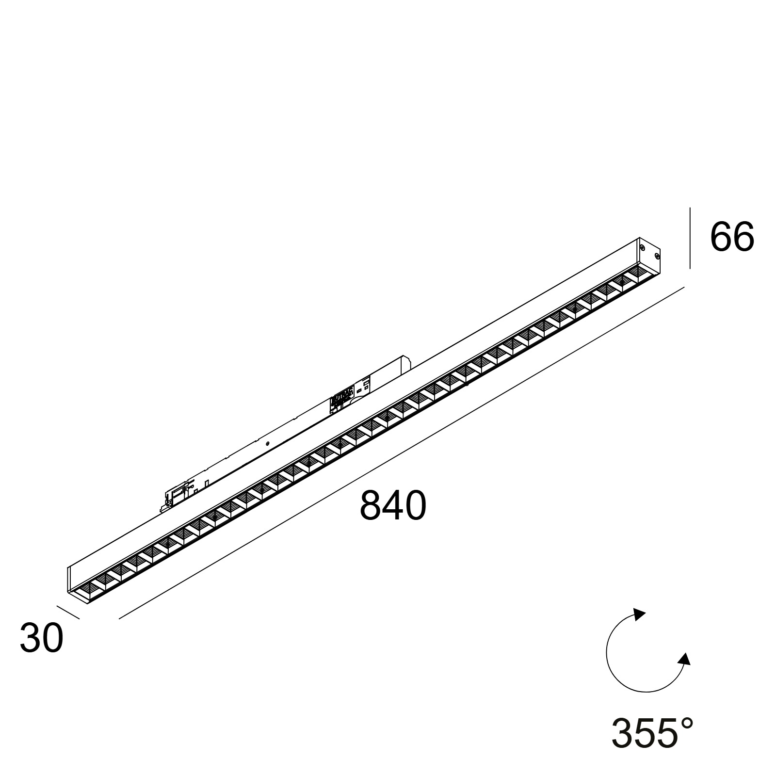 Трековый светильник INFORM OK ADM Delta Light 29312 XXX5 2