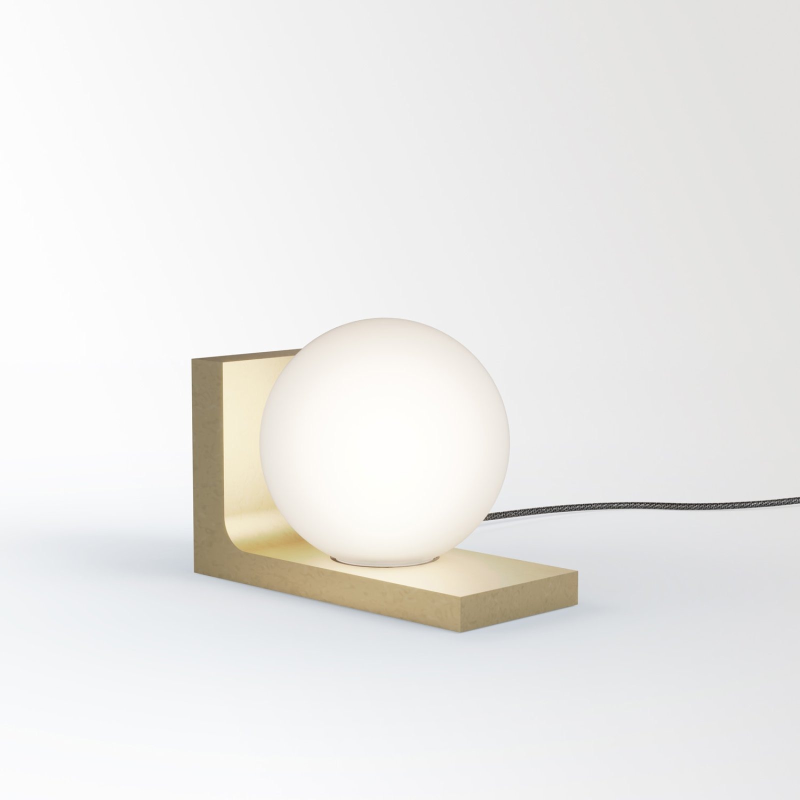 OONO T 930 GM золотой мрамор Delta Light настольная лампа