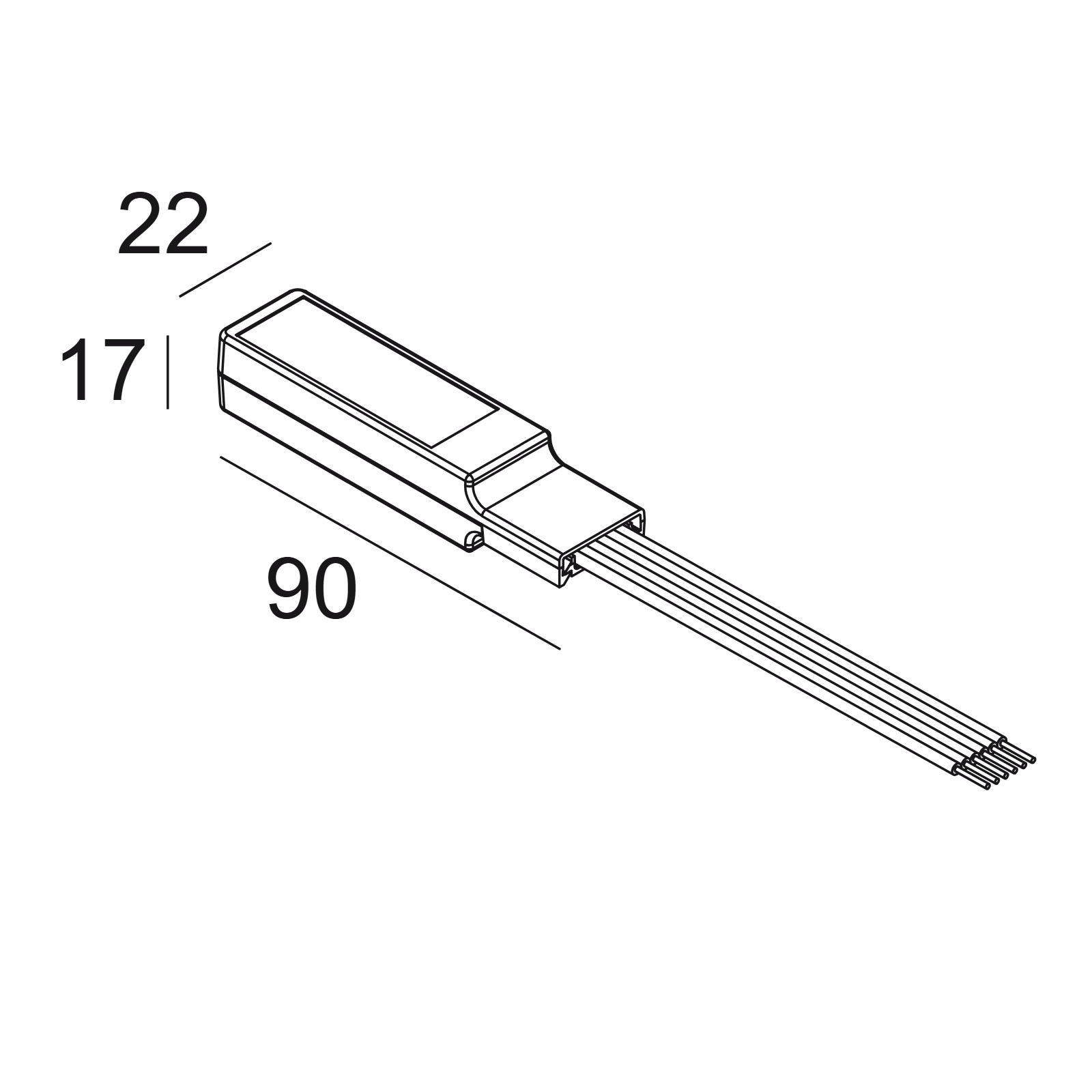 Блоки питания LED ACCESSOIRE/OPTION Delta Light 24V-DC / 4A WIRELESS DIM UNIT 2