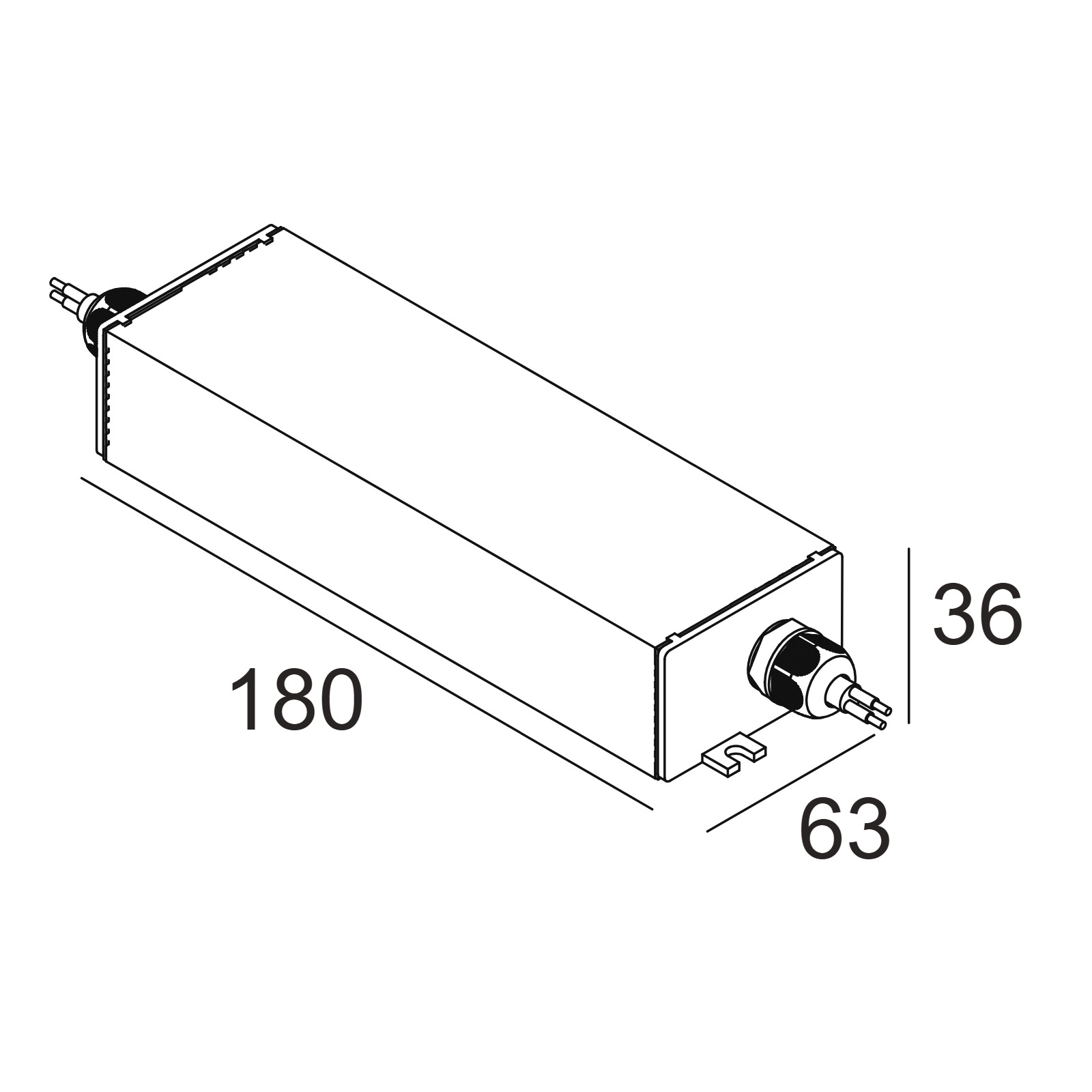 Блоки питания LED ACCESSOIRE/OPTION Delta Light LED POWER SUPPLY 24V-DC / 150W 2