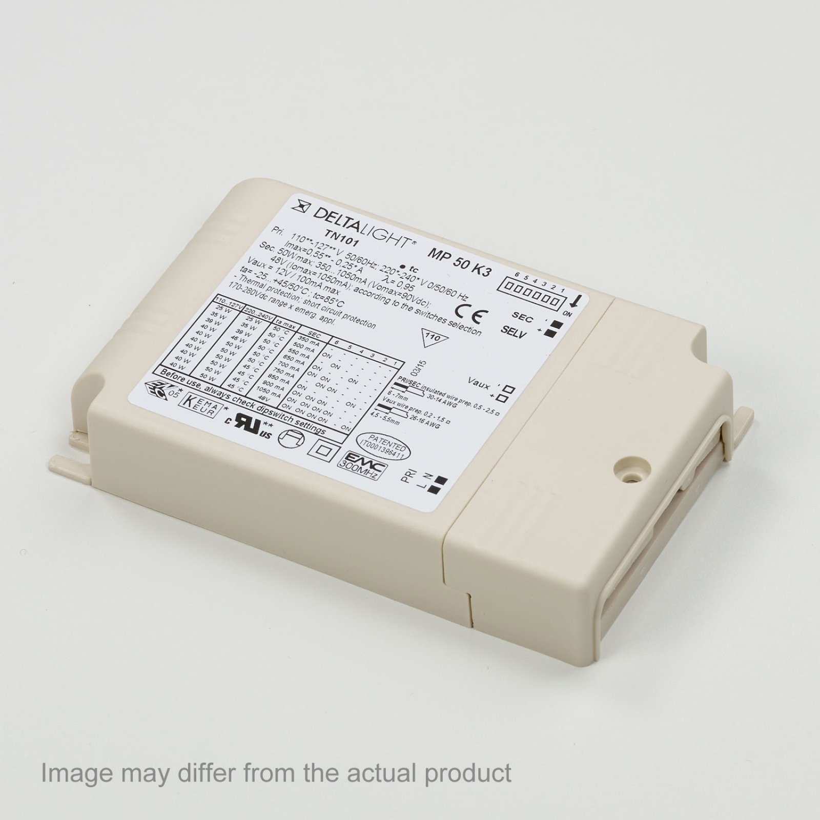 Блоки питания LED ACCESSOIRE/OPTION Delta Light LED POWER SUPPLY 900mA-DC / 48W DIM