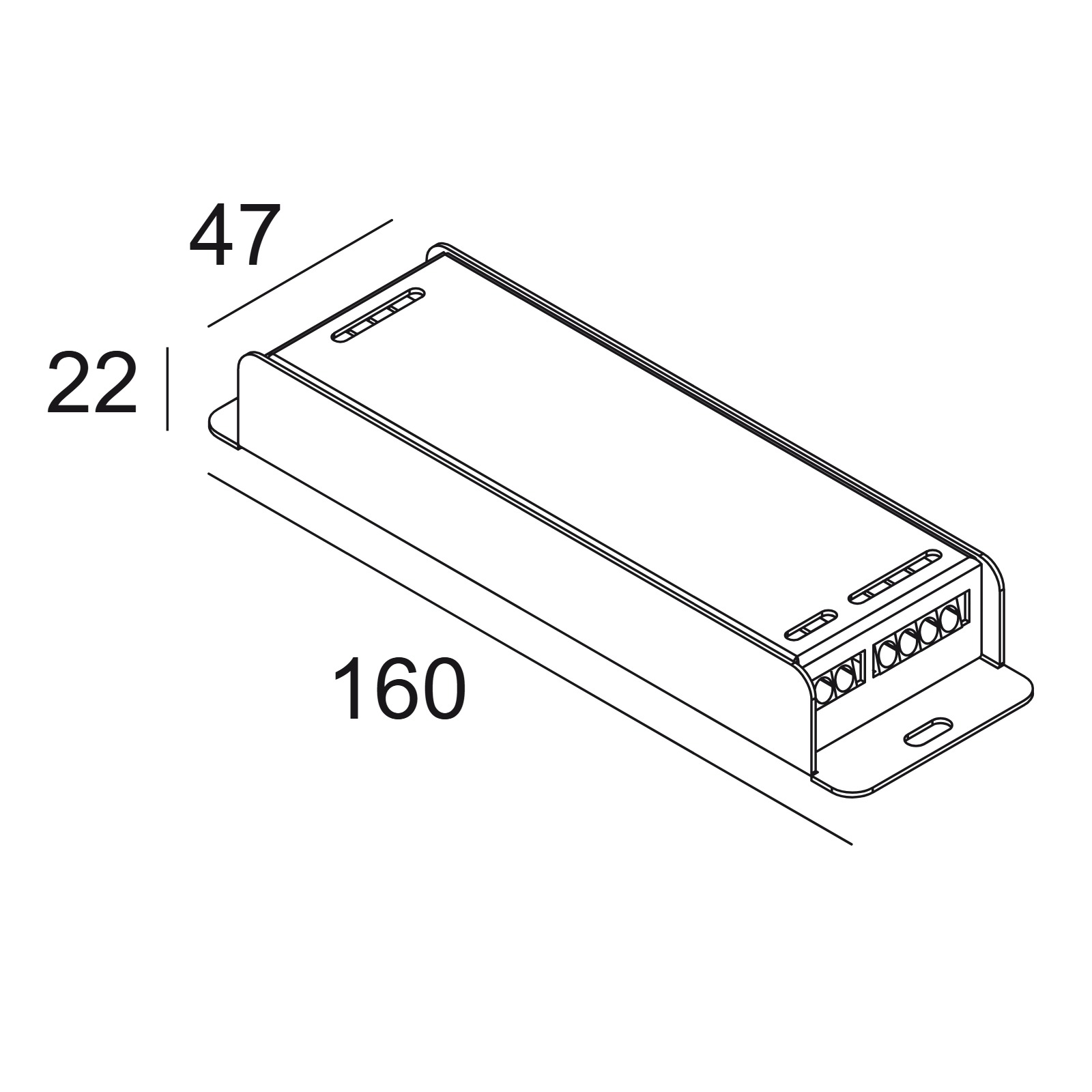 LED DIMMODULE 24V / 3CH / 6A DIM2 Delta Light драйвер 2