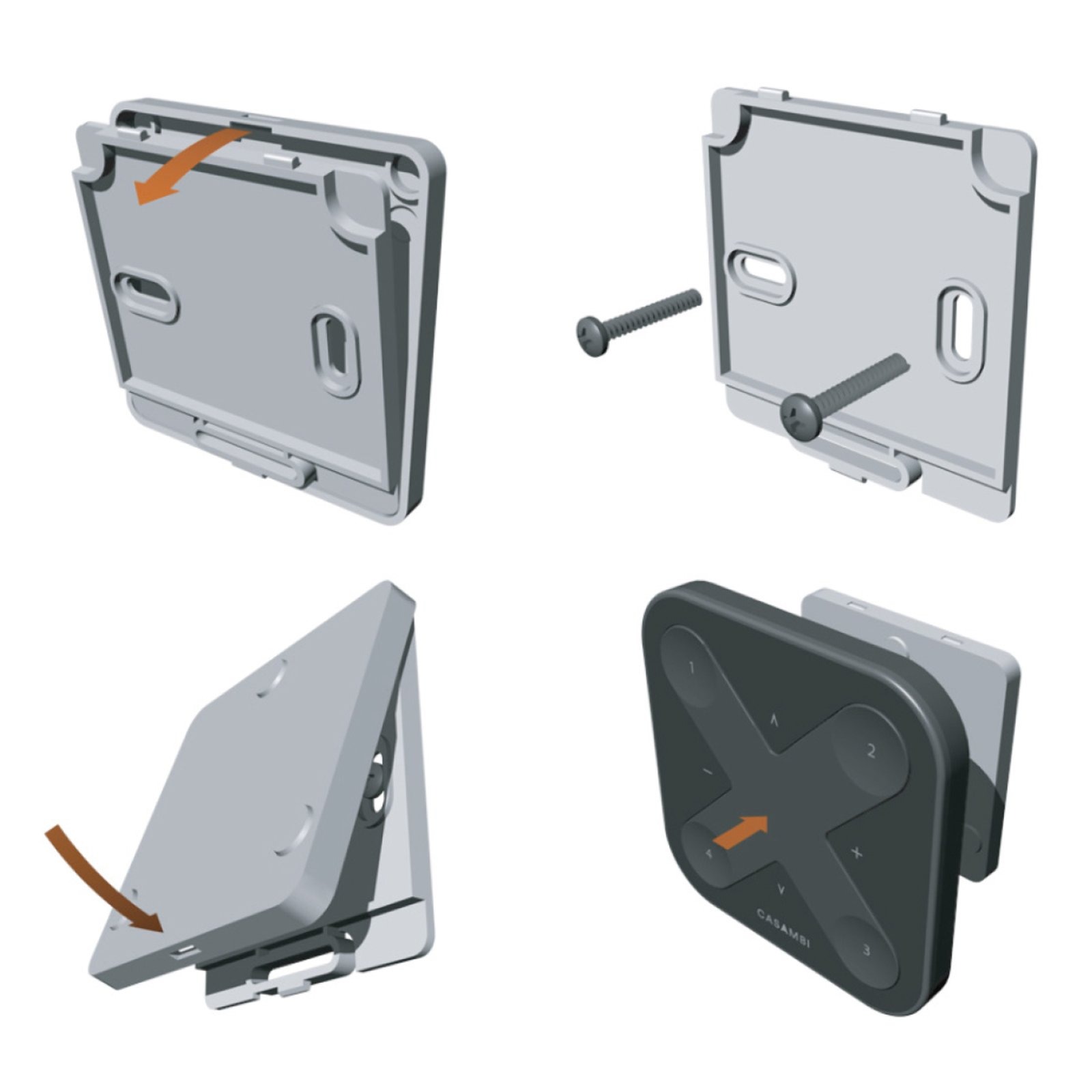 WIRELESS SWITCHBOARD - 4 FUNCTIONS B черный Delta Light LT 3