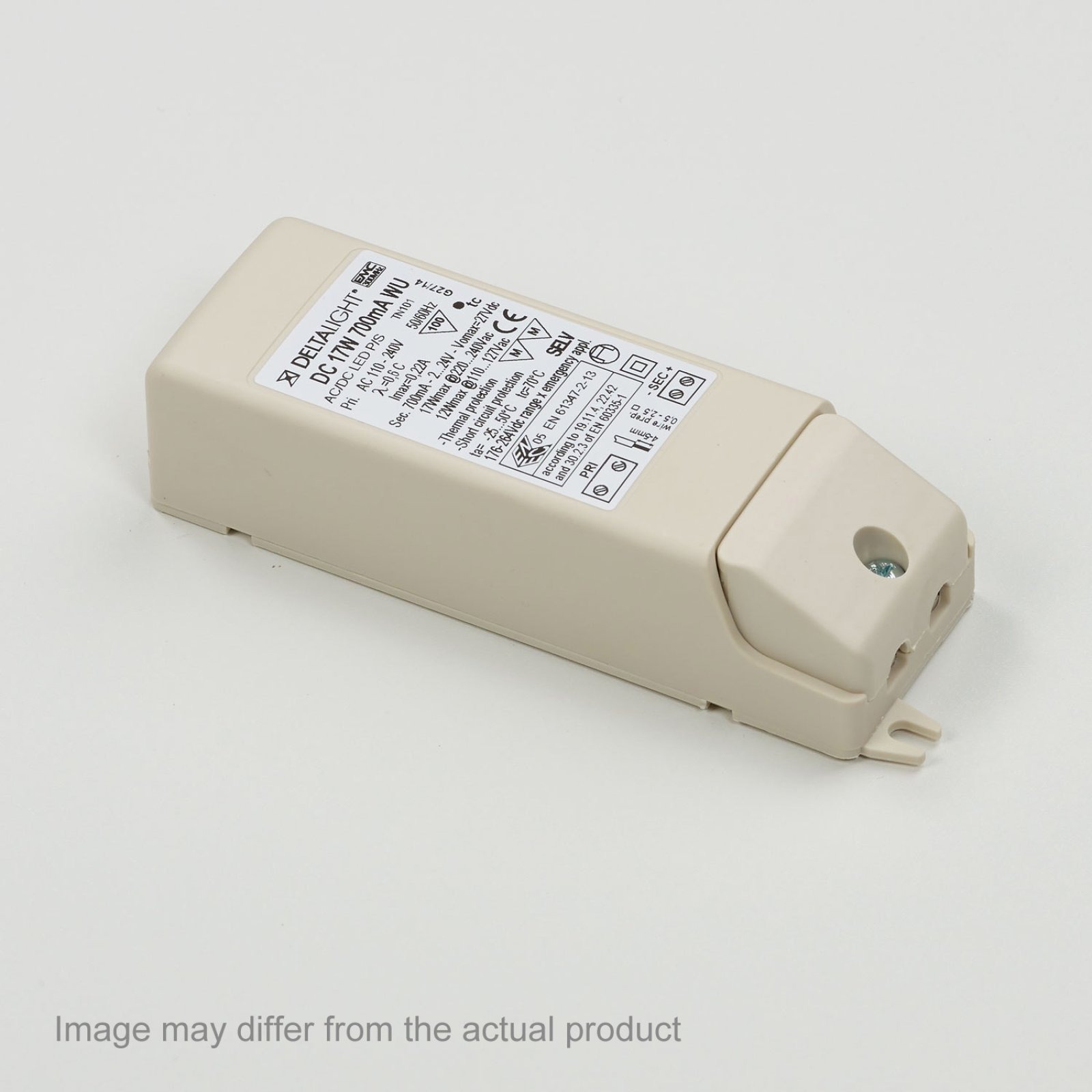 LED POWER SUPPLY 1050mA-DC / 22W Delta Light LT