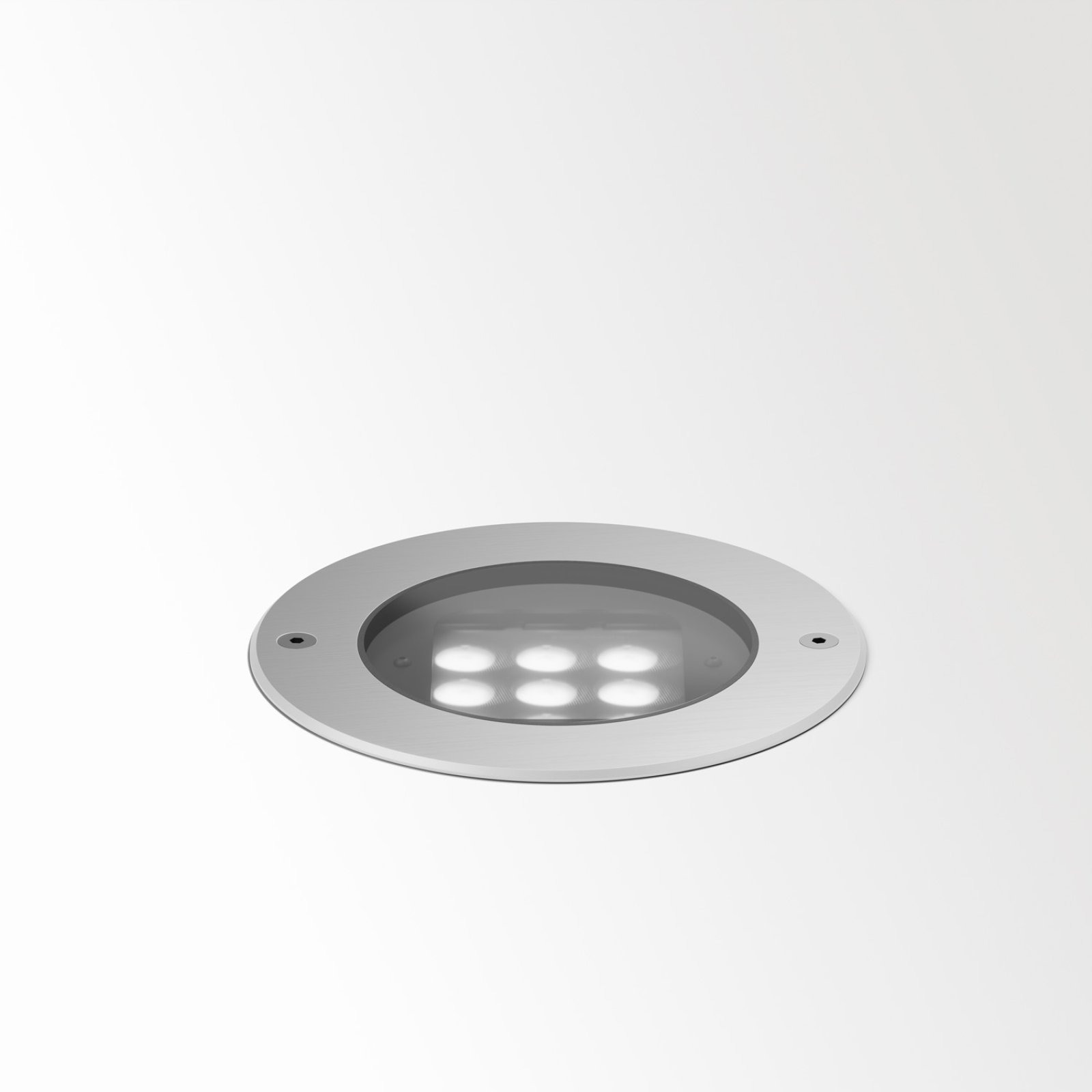 LOGIC 190 R LINEAR 927 INOX нерж. сталь Delta Light грунтовый светильник