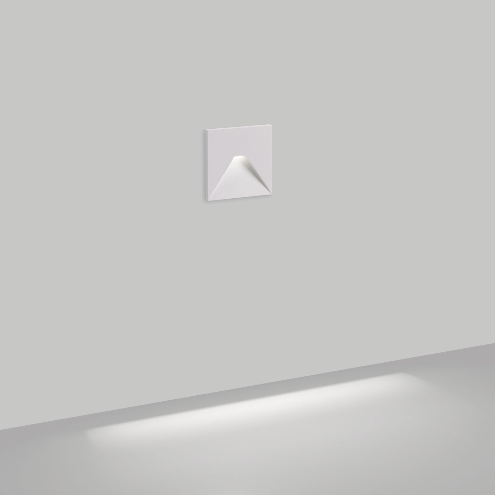 LOGIC MINI W S A алюм. серый Delta Light встраиваемый в стену уличный светильник 4