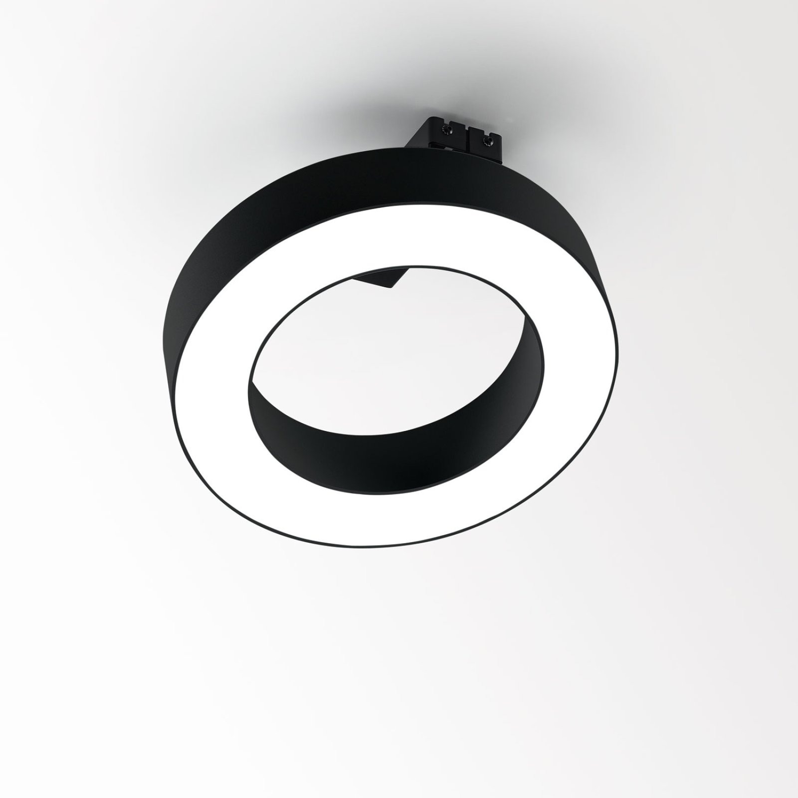 SUPER-OH! XS PIVOT 25 DIM8 B черный Delta Light накладной потолочный светильник
