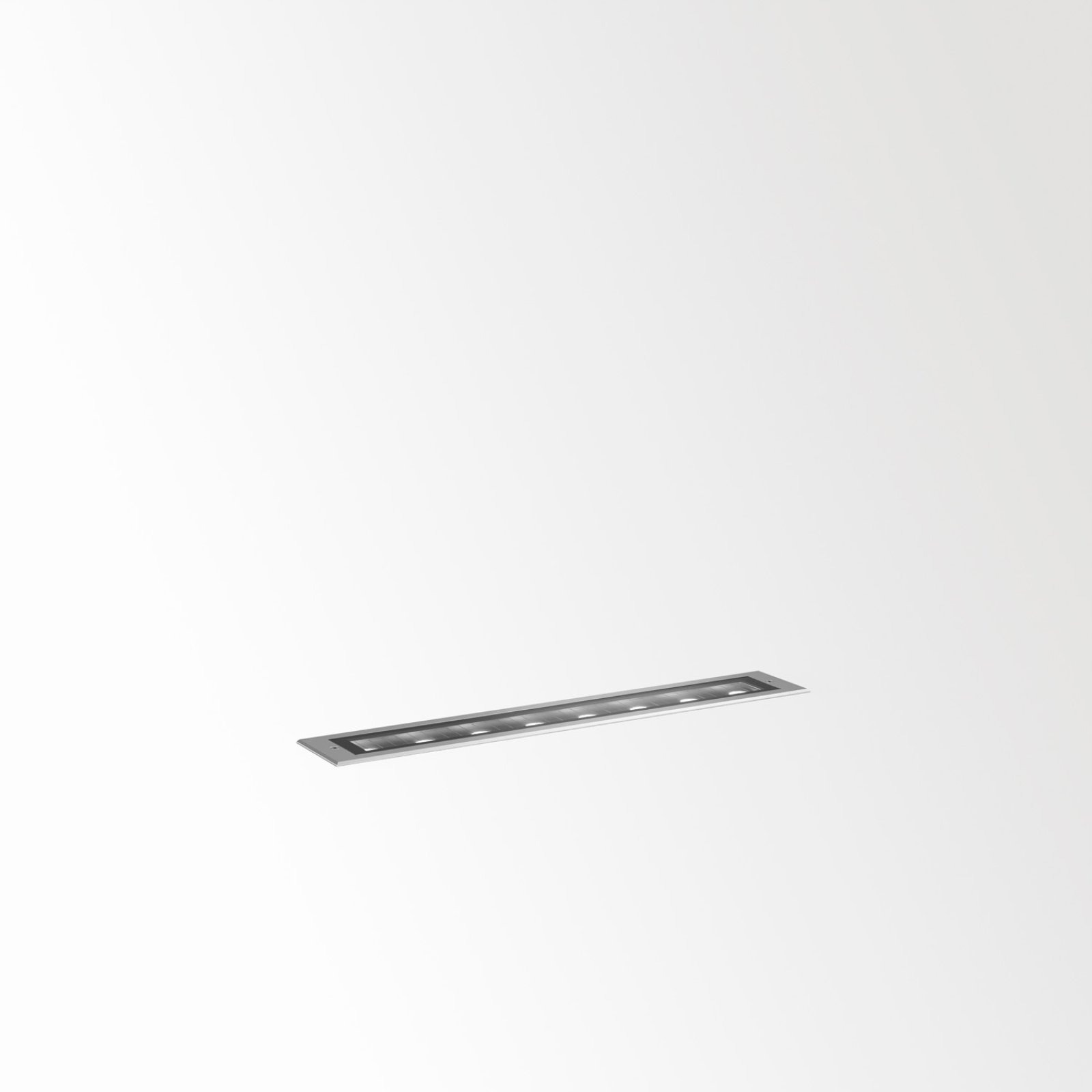LOGIC LINEAR 440 HONEYCOMB 92715 INOX нерж. сталь Delta Light линейный грунтовый светильник
