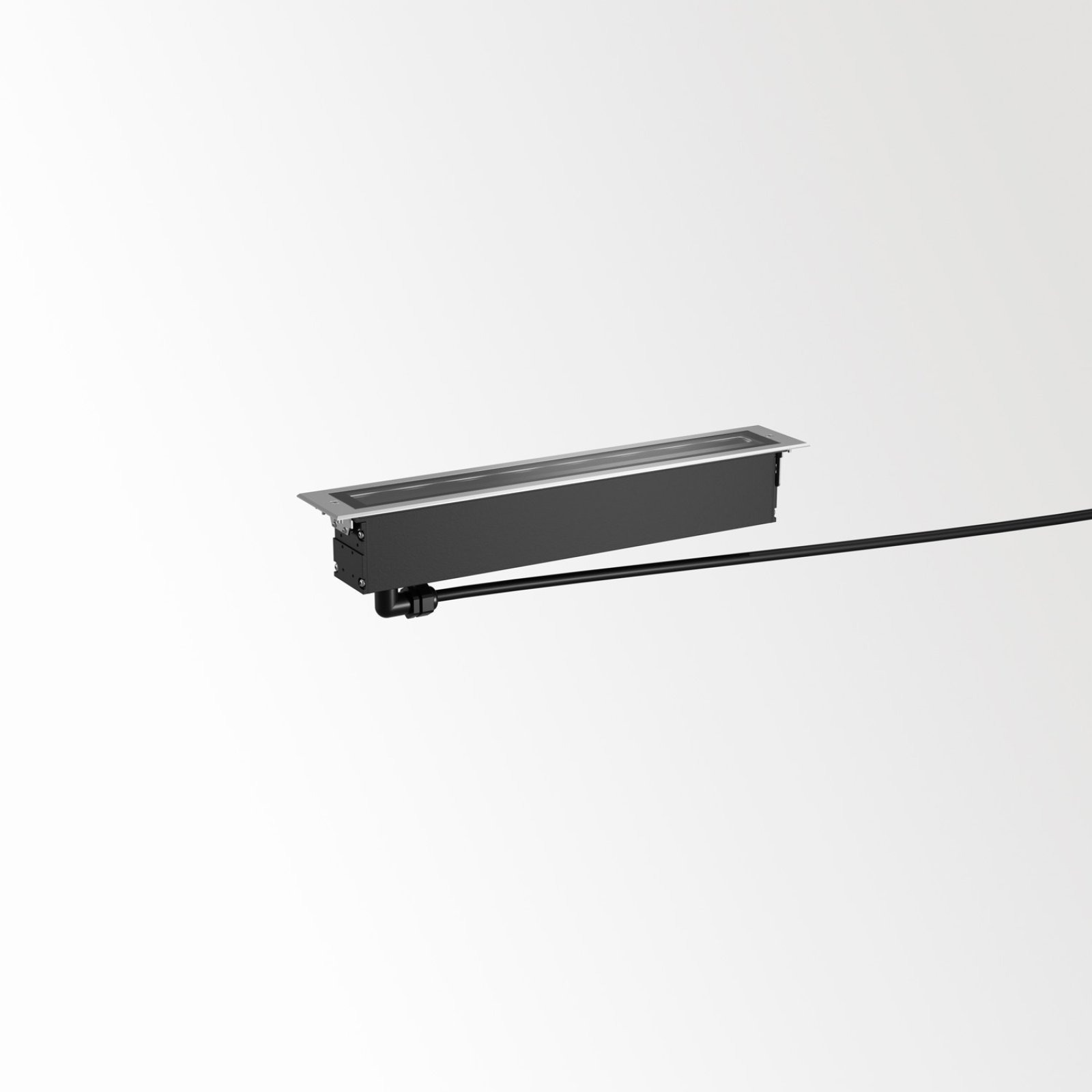 LOGIC LINEAR 440 WALLGRAZER AG 927 INOX нерж. сталь Delta Light линейный грунтовый светильник 4