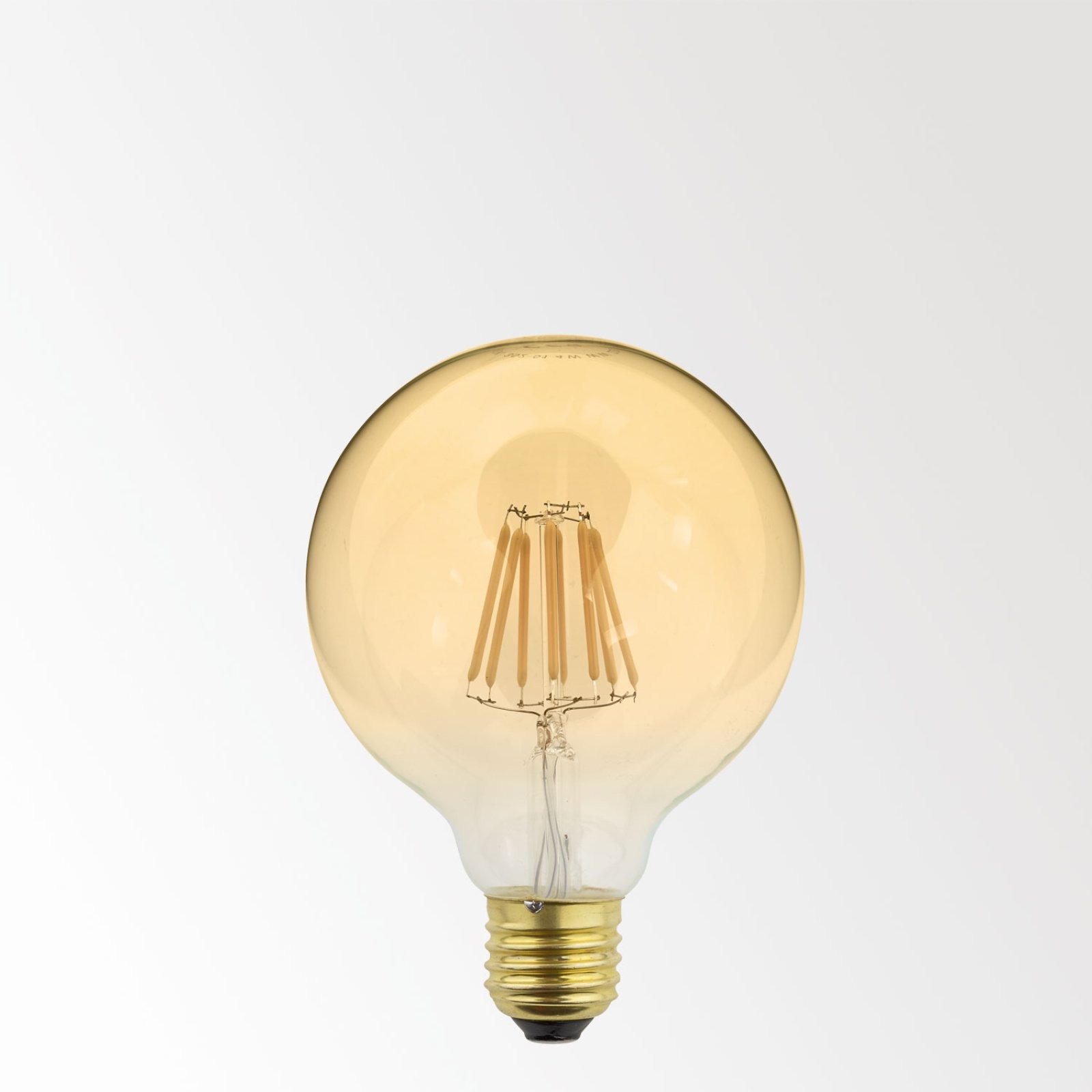 LED FILAMENT GL95 E27 8W 2700K - GOLD Delta Light LAG