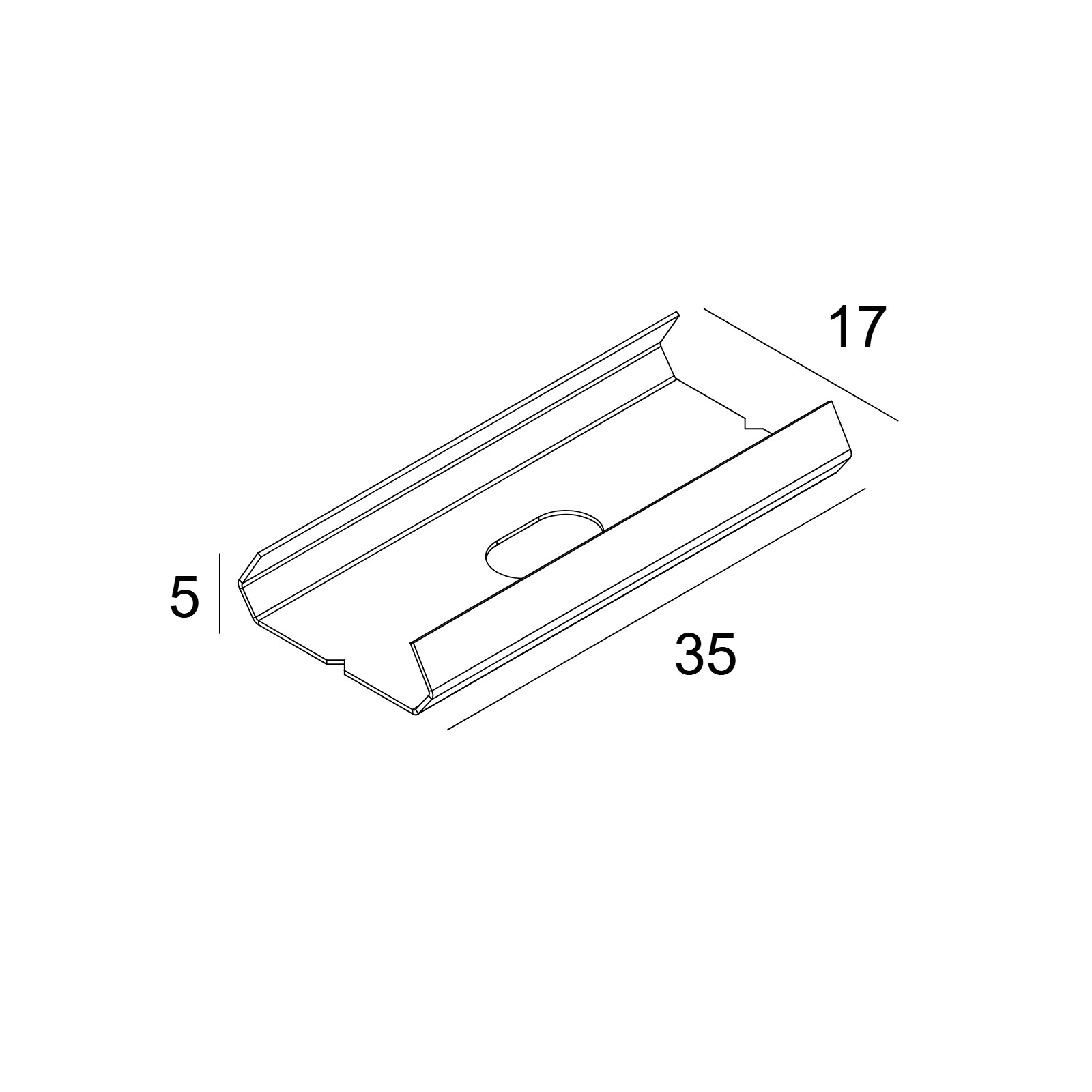 Cилиners DUMMY Delta Light FTL35 - FIXATION SET / CORNER 180°