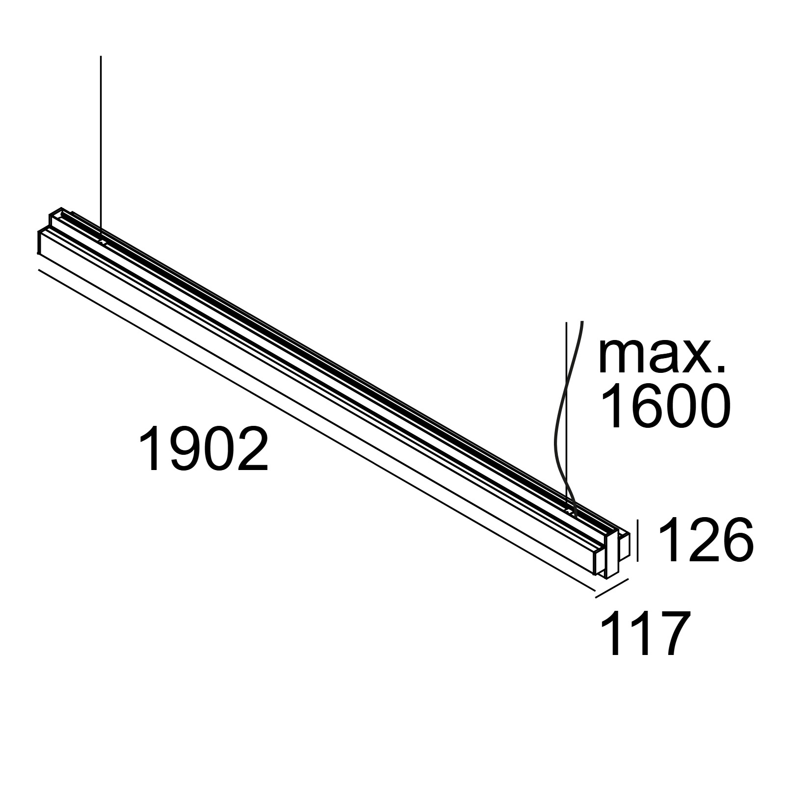ONE-AND-ONLY P12 DOWN-UP 930 DIM1 GC-B золото цветное Delta Light подвесной светильник 10
