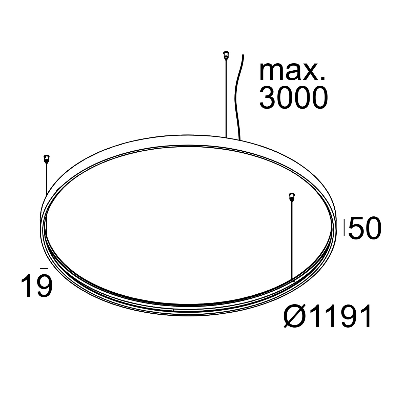 SUPERLOOP HC 120 MDL FG фламандское золото Delta Light подвесной светильник 2