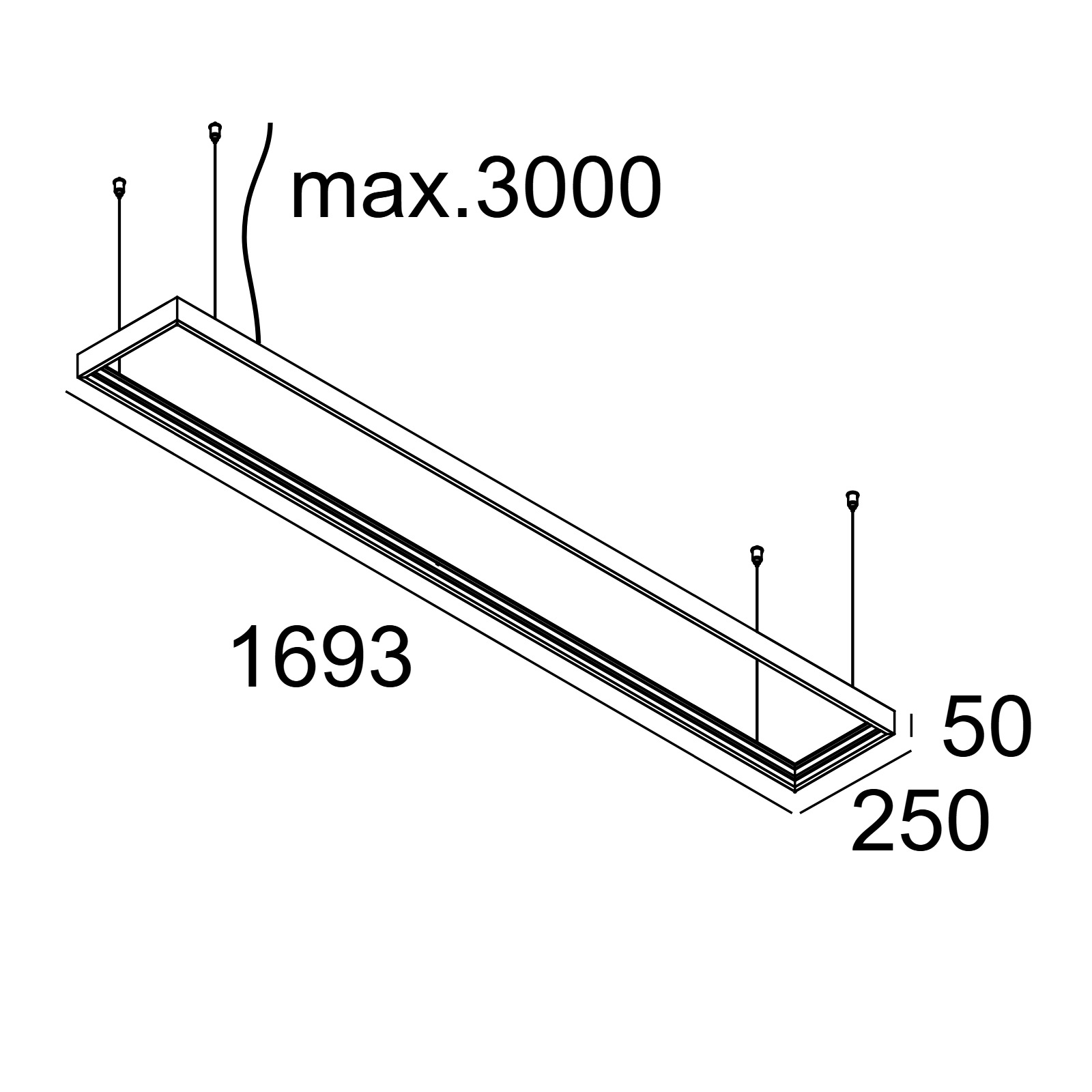 SUPERLOOP S HC 217 подвесной потолочный светильник Delta Light 2