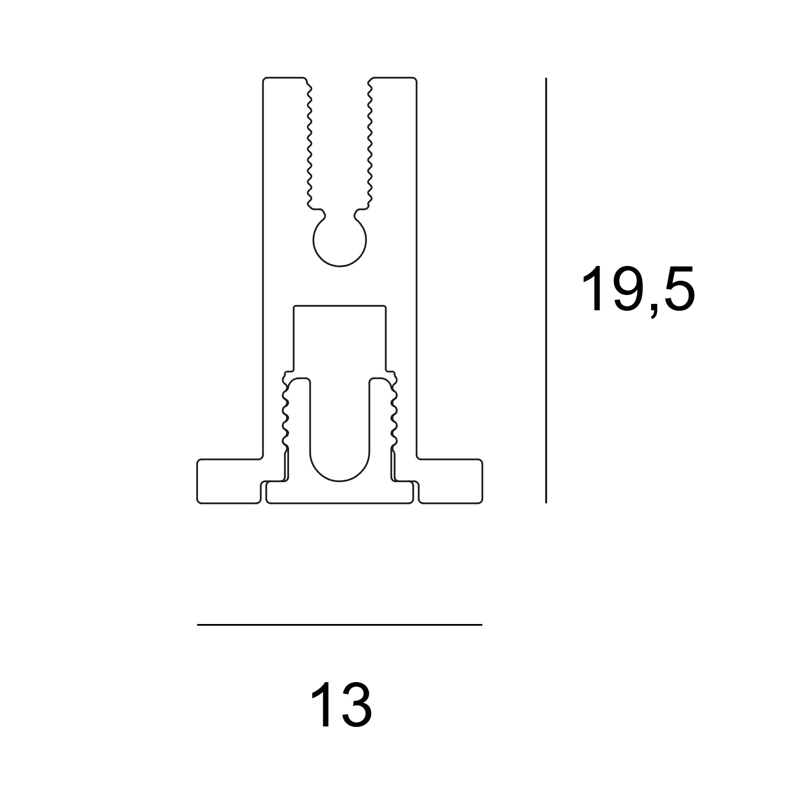 MOUNTING KIT TRIMLESS MICROSPY IN OK Delta Light монтажный комлект 7