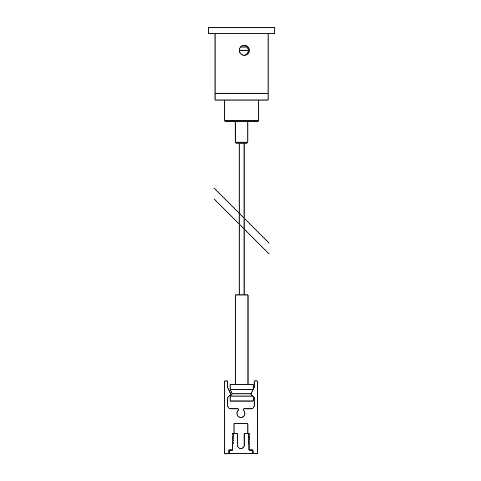 TGL-ON - CABLE SUSPENSION SINGLE 1,6m Delta Light ILP