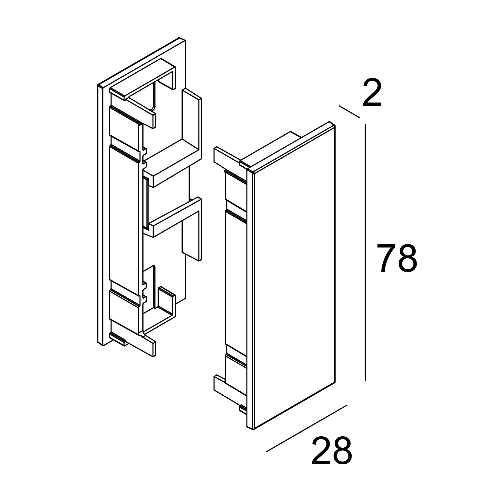 BOXY L 92733 DIM8 B-MMAT черный Delta Light накладной потолочный светильник 2