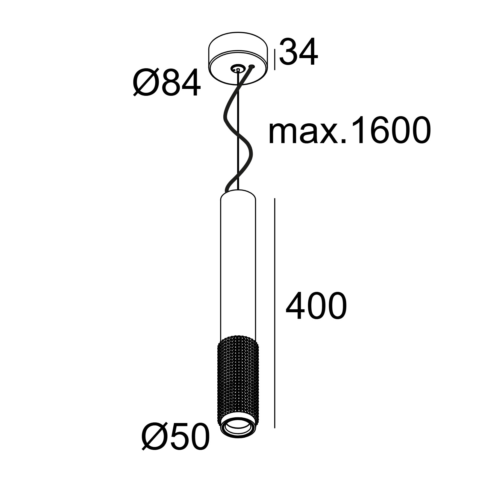 PUNK 451 C 92740 DIM8 BP черный чистый Delta Light подвесной светильник 2